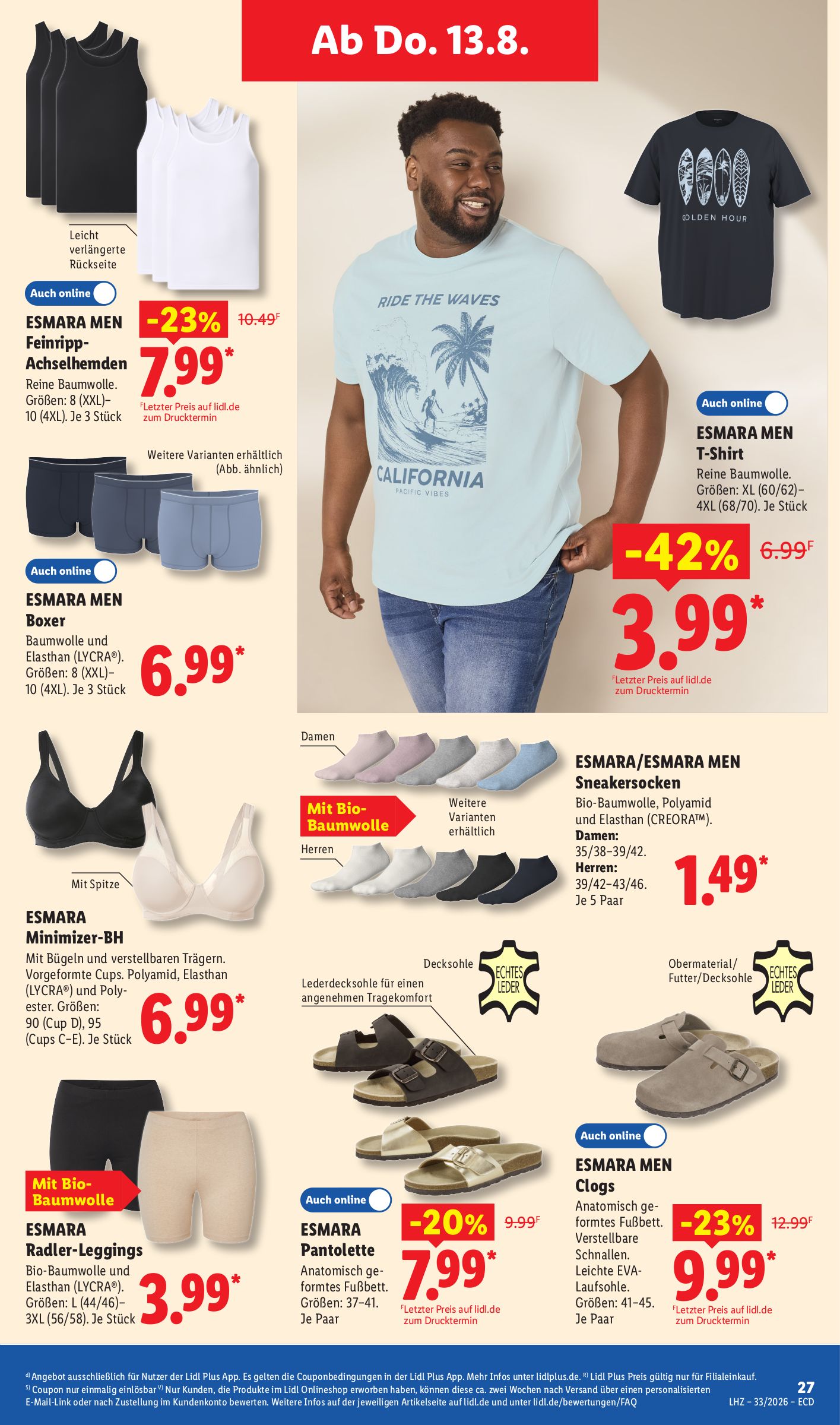 lidl - Lidl - Angebot der Woche Prospekt nächste Woche – von Montag 10.08.2026 bis Samstag 15.08.2026 - page: 27