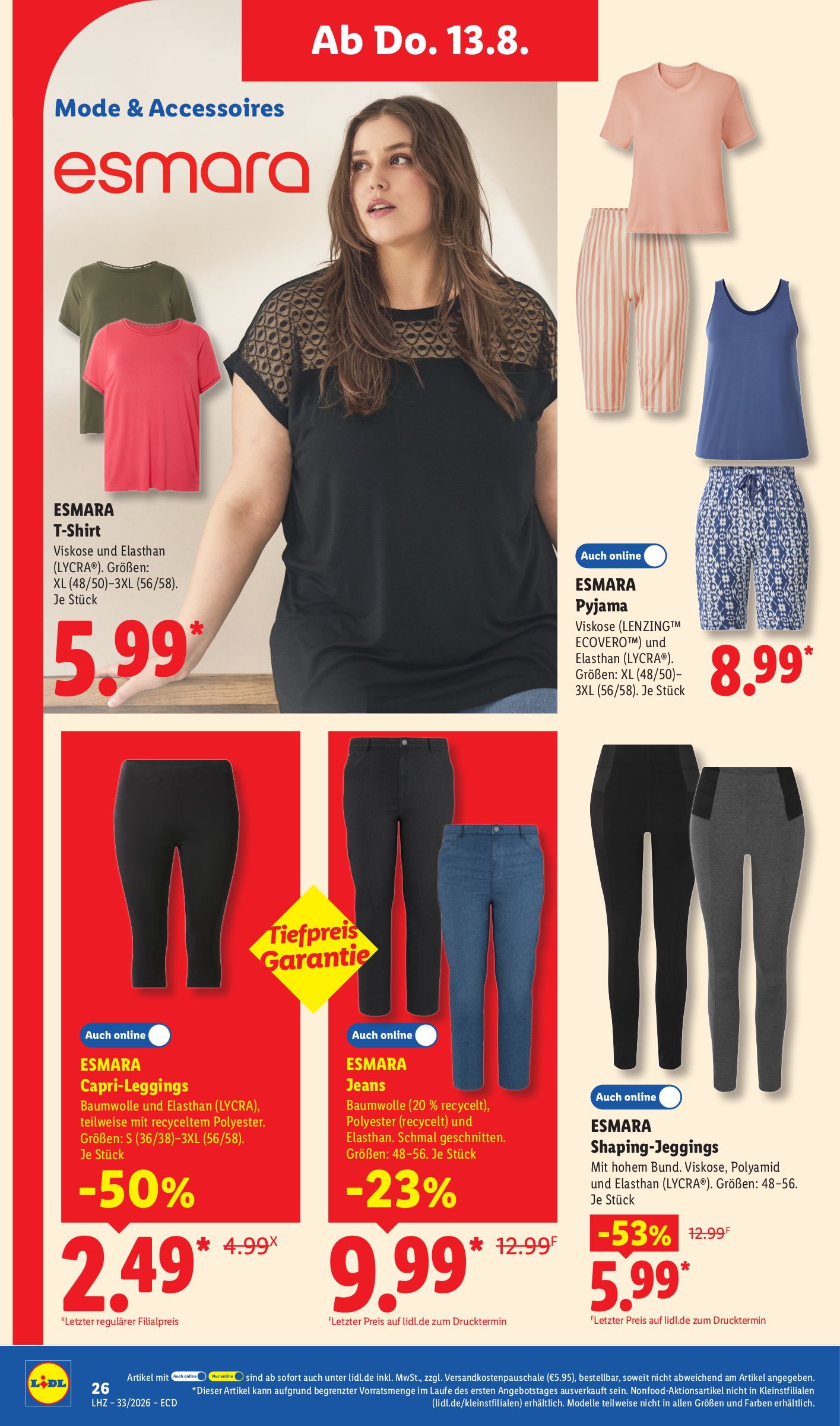lidl - Lidl - Angebot der Woche Prospekt nächste Woche – von Montag 10.08.2026 bis Samstag 15.08.2026 - page: 26