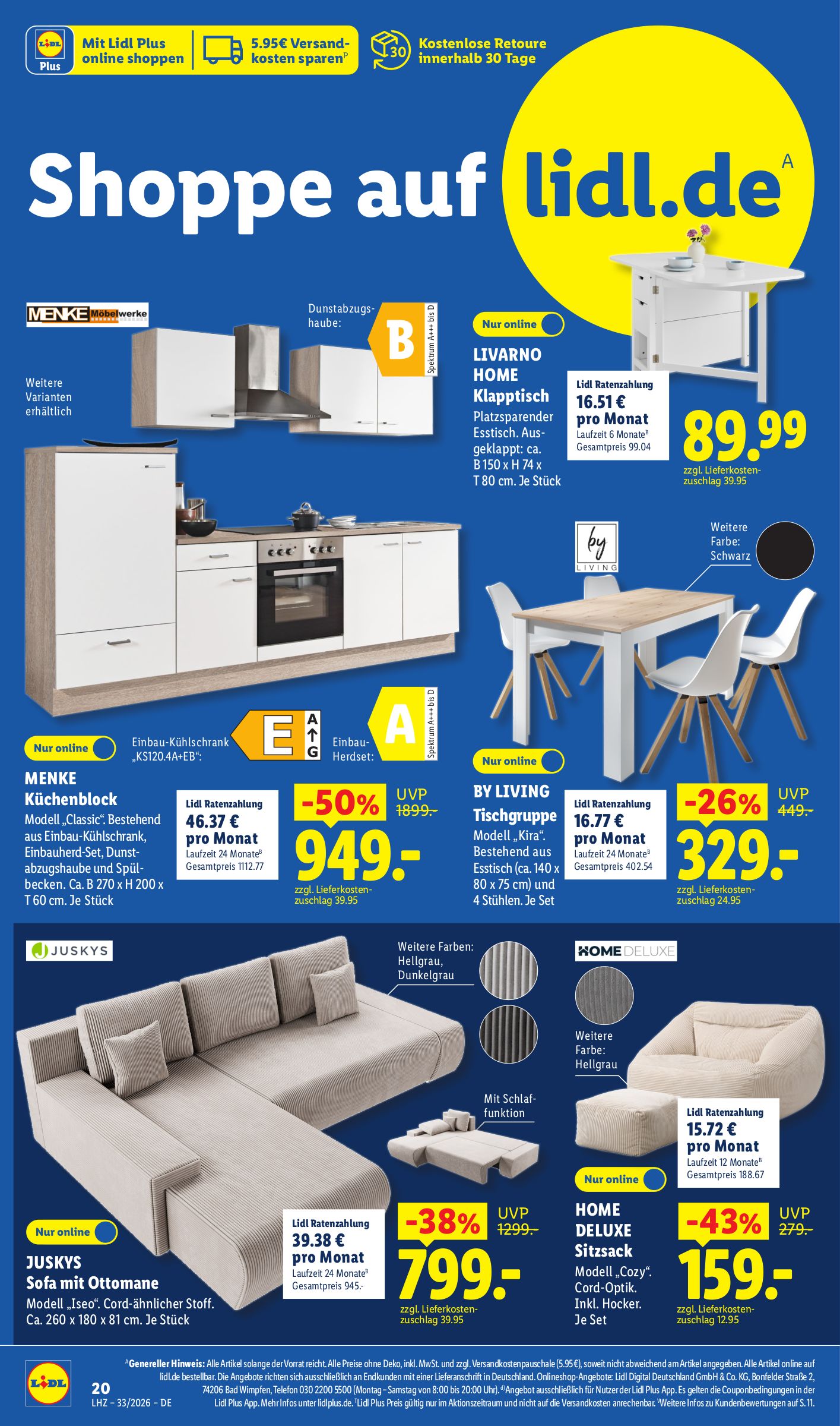 lidl - Lidl - Angebot der Woche Prospekt nächste Woche – von Montag 10.08.2026 bis Samstag 15.08.2026 - page: 18