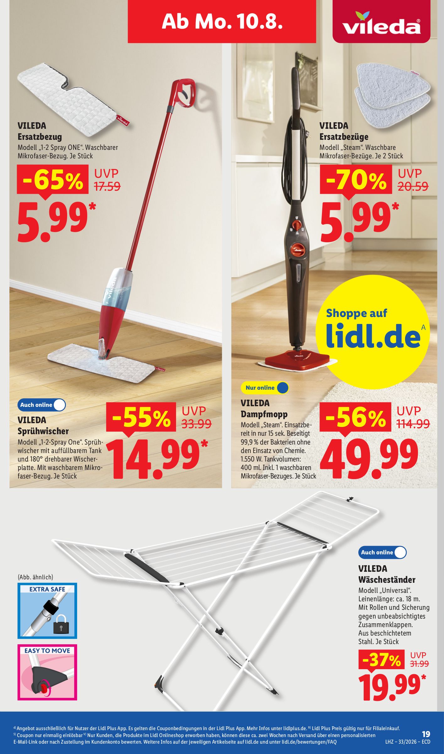 lidl - Lidl - Angebot der Woche Prospekt nächste Woche – von Montag 10.08.2026 bis Samstag 15.08.2026 - page: 17