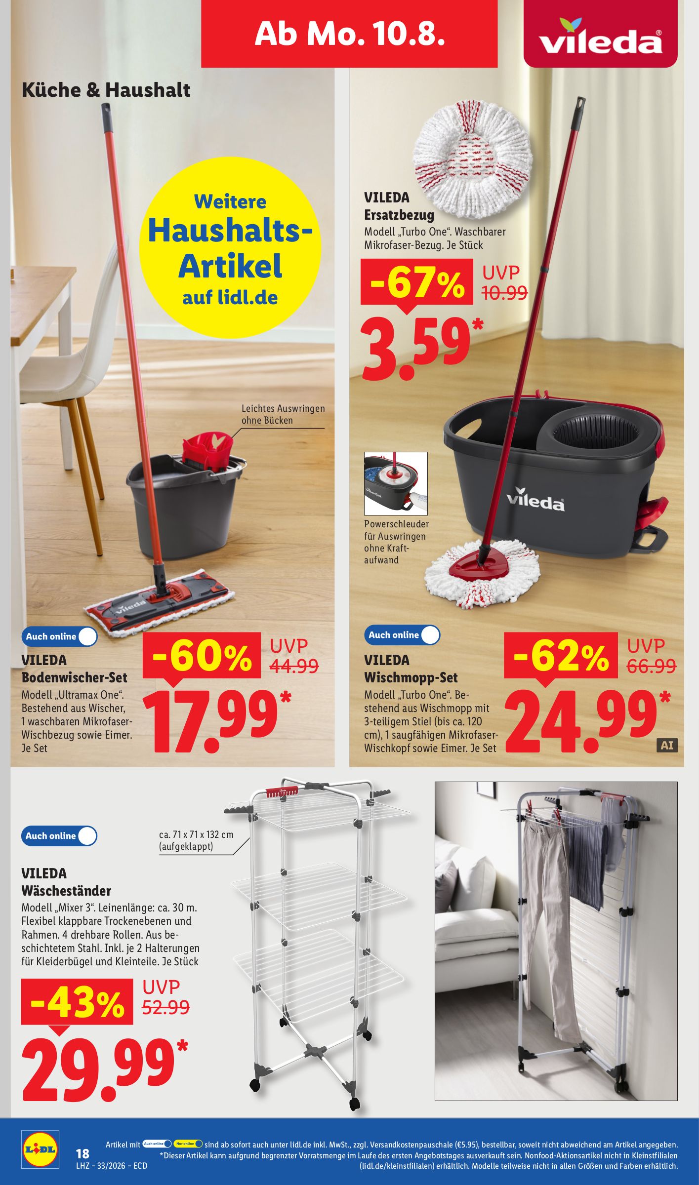 lidl - Lidl - Angebot der Woche Prospekt nächste Woche – von Montag 10.08.2026 bis Samstag 15.08.2026 - page: 16