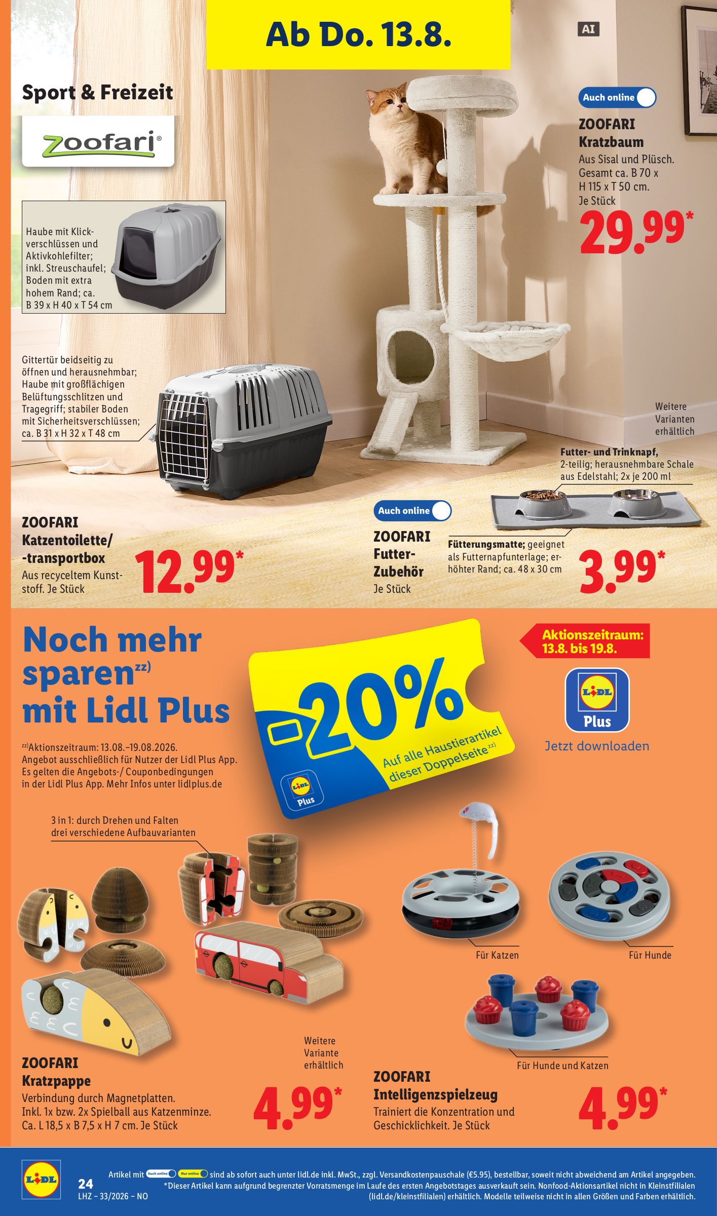 lidl - Lidl - Angebot der Woche Prospekt nächste Woche – von Montag 10.08.2026 bis Samstag 15.08.2026 - page: 24