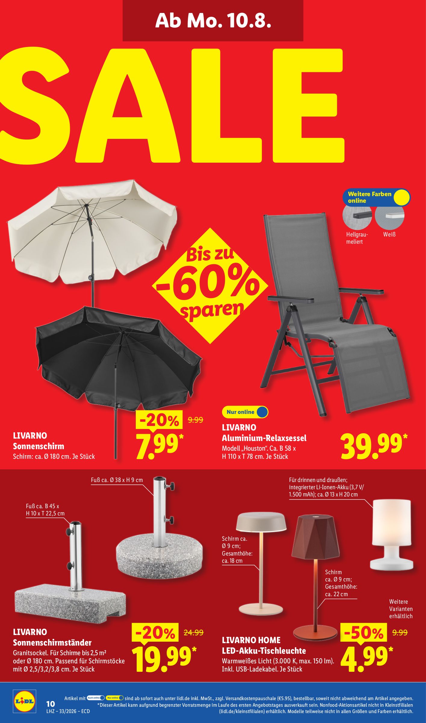lidl - Lidl - Angebot der Woche Prospekt nächste Woche – von Montag 10.08.2026 bis Samstag 15.08.2026 - page: 6