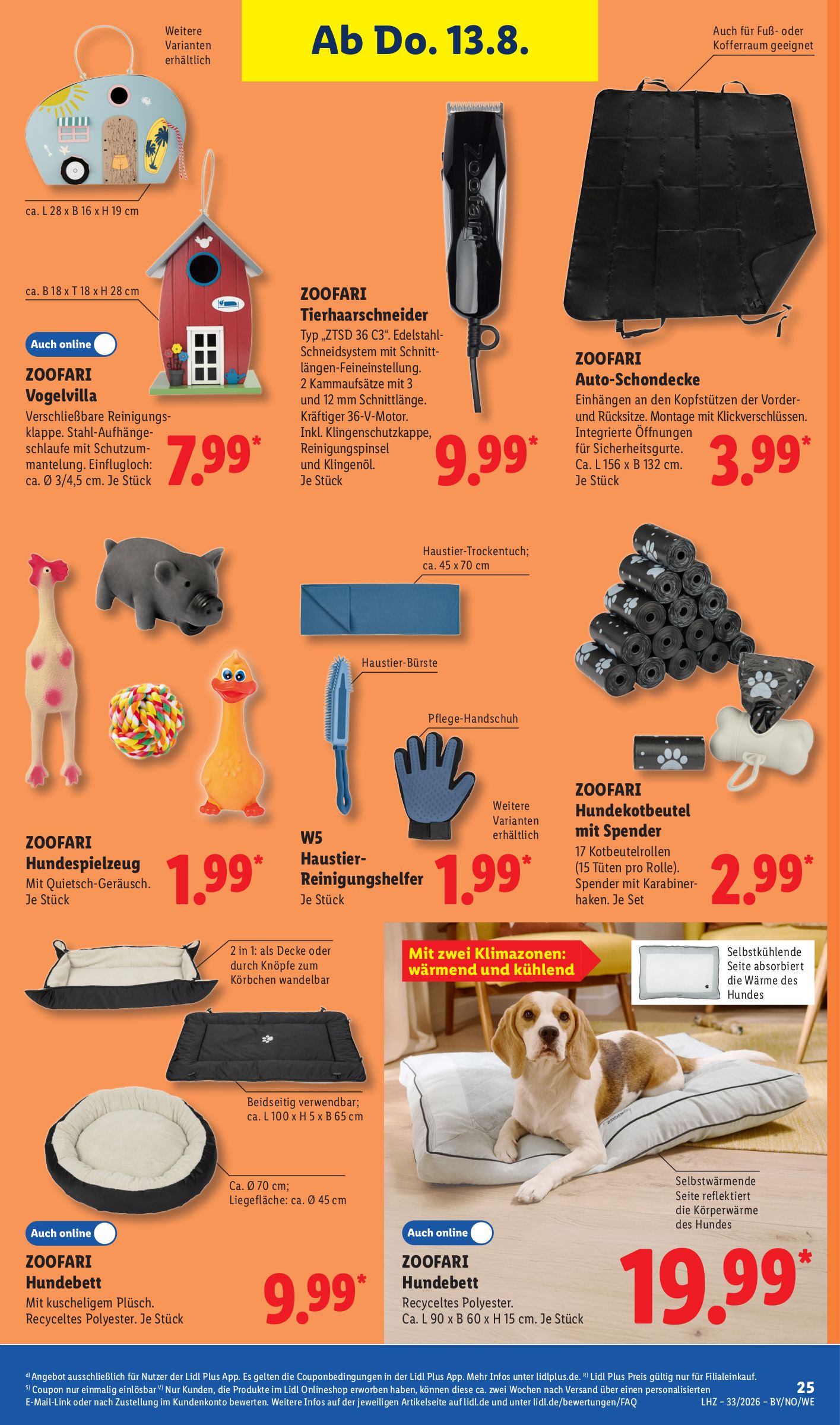 lidl - Lidl - Angebot der Woche Prospekt nächste Woche – von Montag 10.08.2026 bis Samstag 15.08.2026 - page: 25