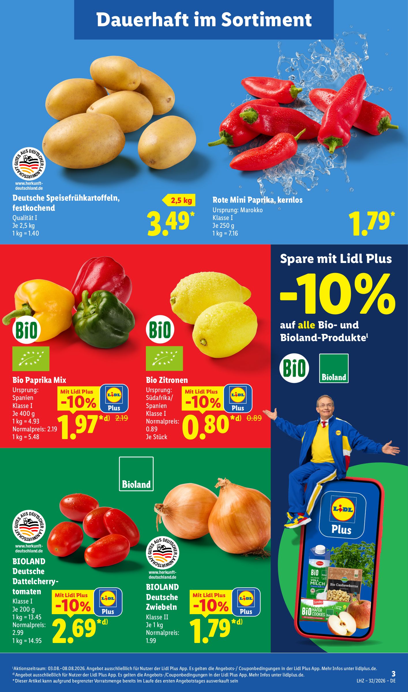 lidl - Lidl Prospekt nächste Woche – von Montag 03.08.2026 bis Samstag 08.08.2026 - page: 3