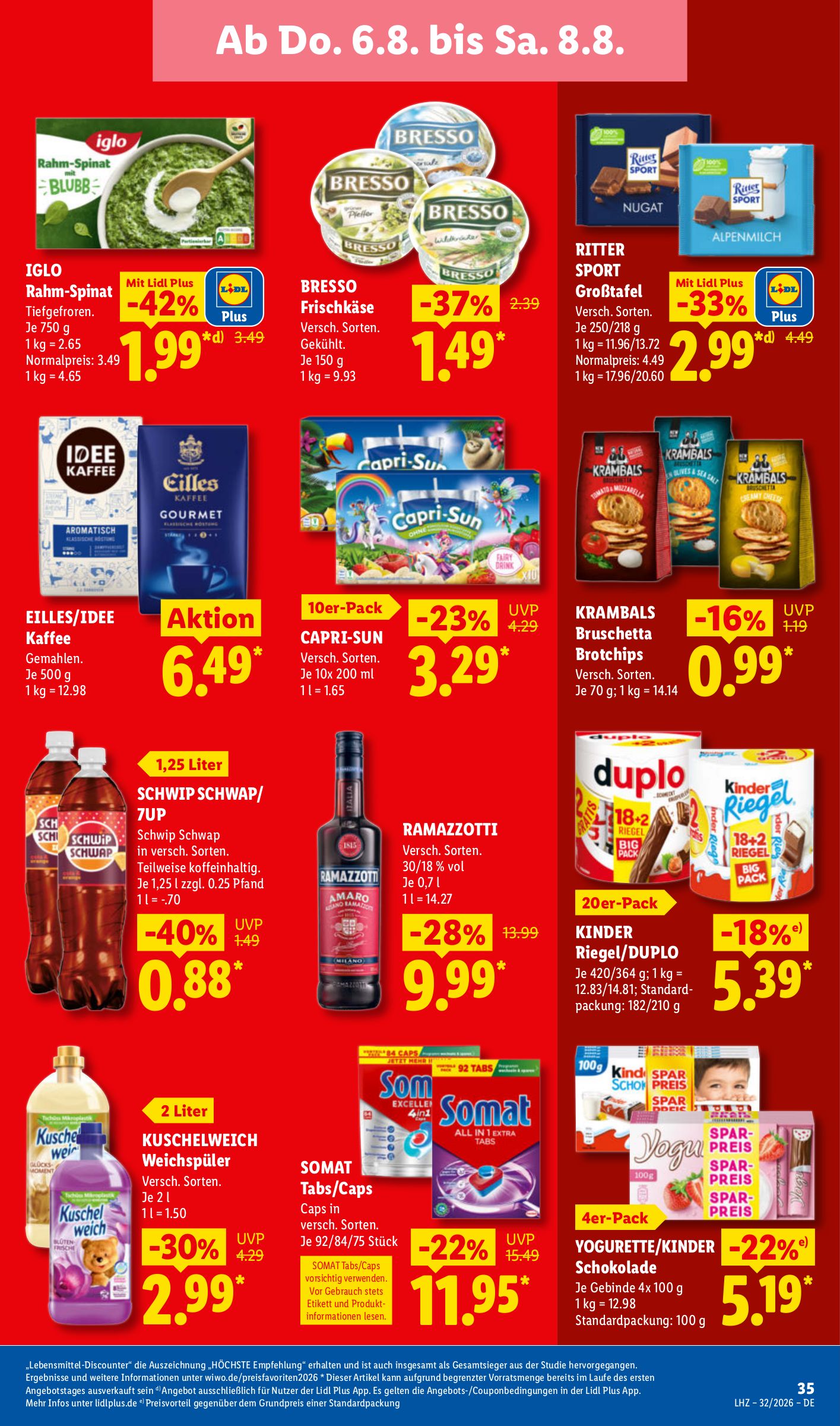 lidl - Lidl Prospekt nächste Woche – von Montag 03.08.2026 bis Samstag 08.08.2026 - page: 61