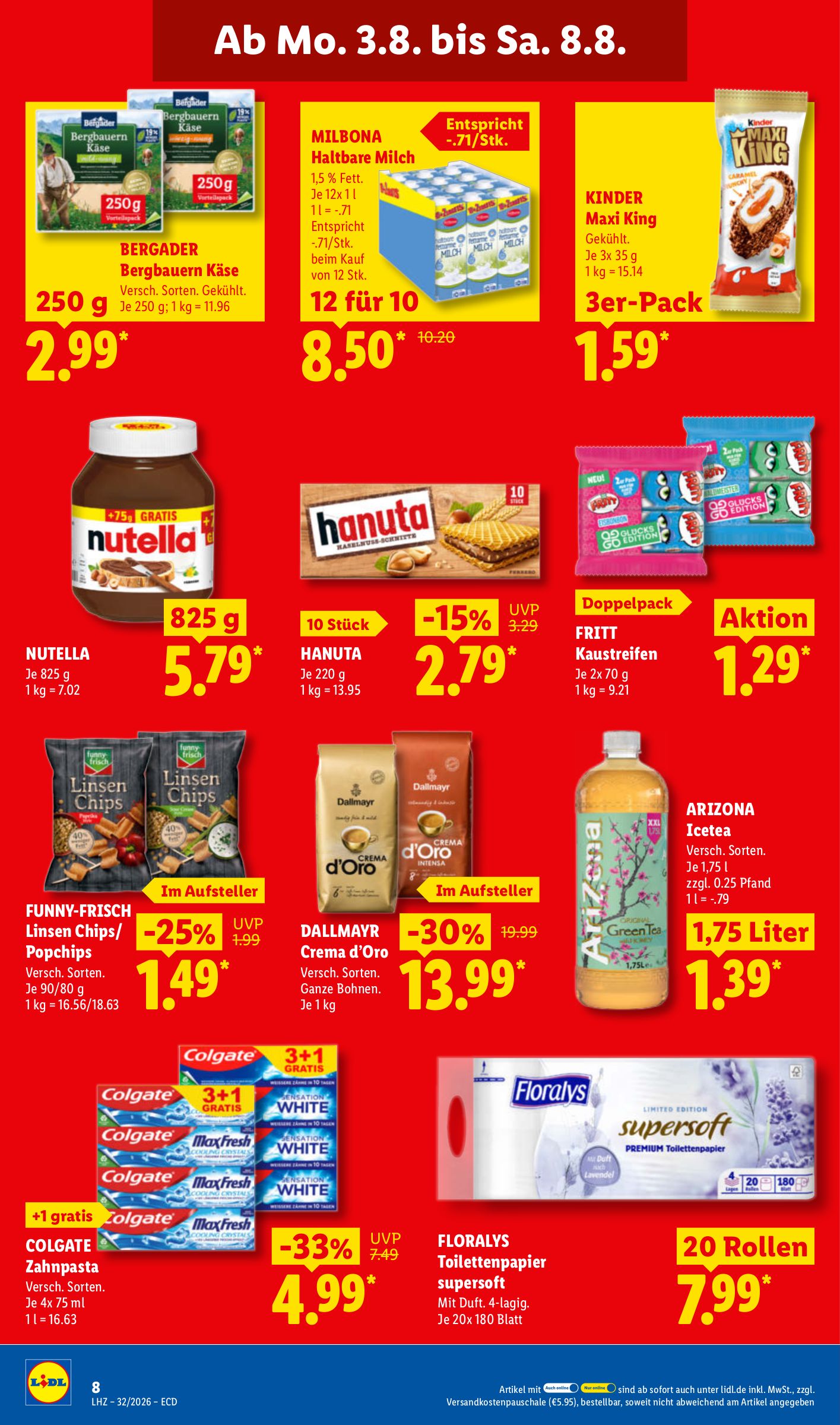 lidl - Lidl Prospekt nächste Woche – von Montag 03.08.2026 bis Samstag 08.08.2026 - page: 16