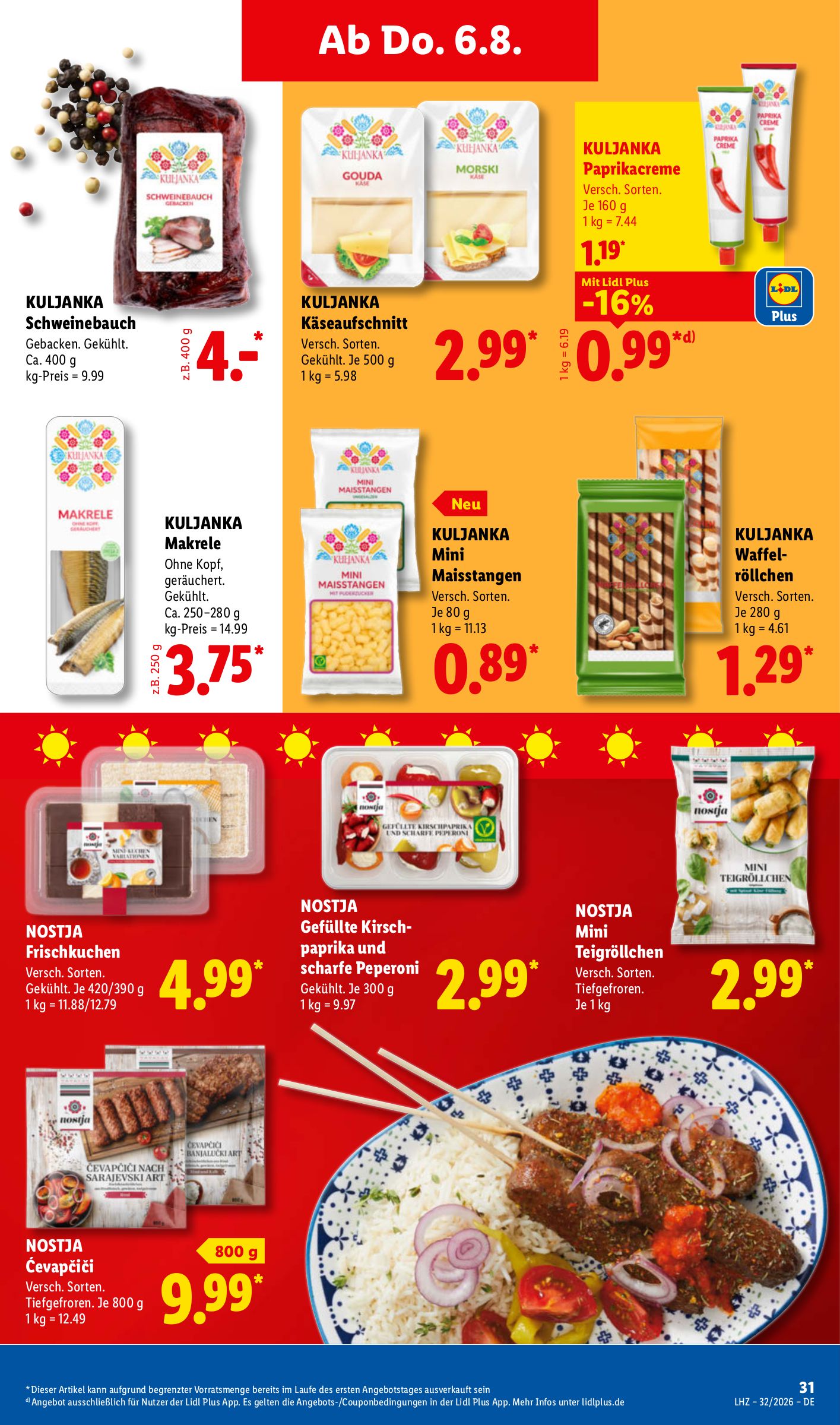 lidl - Lidl Prospekt nächste Woche – von Montag 03.08.2026 bis Samstag 08.08.2026 - page: 51