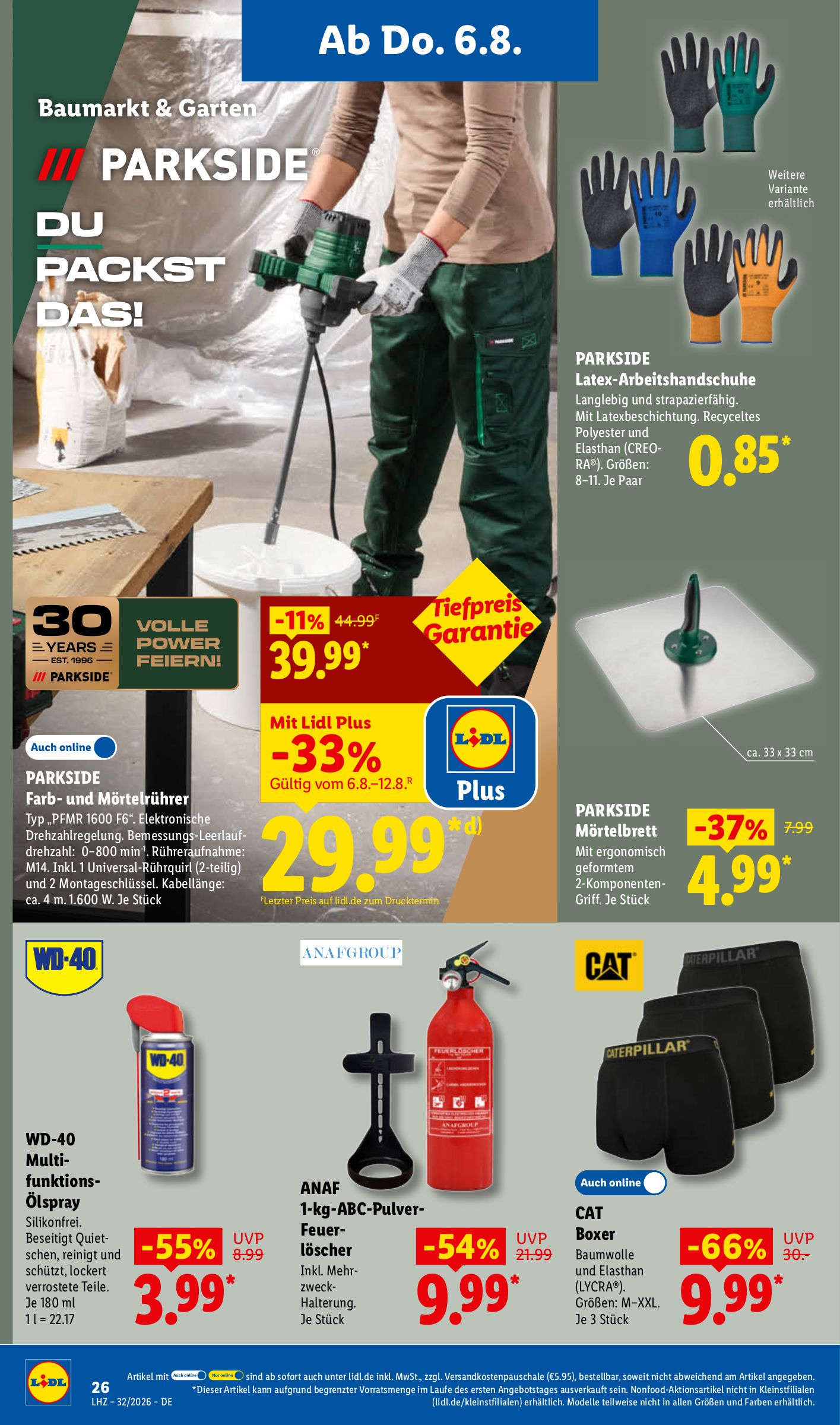 lidl - Lidl Prospekt nächste Woche – von Montag 03.08.2026 bis Samstag 08.08.2026 - page: 42