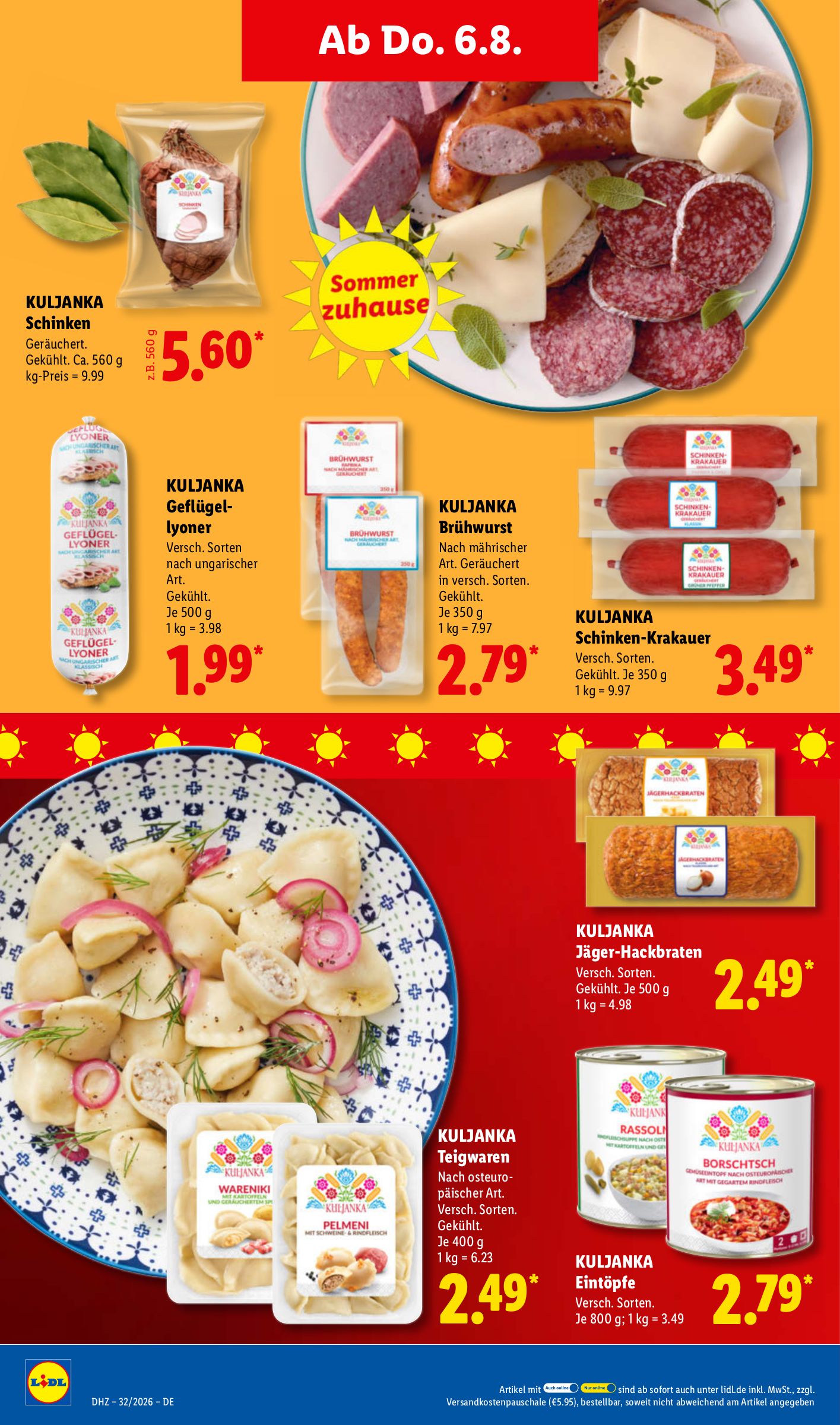 lidl - Lidl Prospekt nächste Woche – von Montag 03.08.2026 bis Samstag 08.08.2026 - page: 54