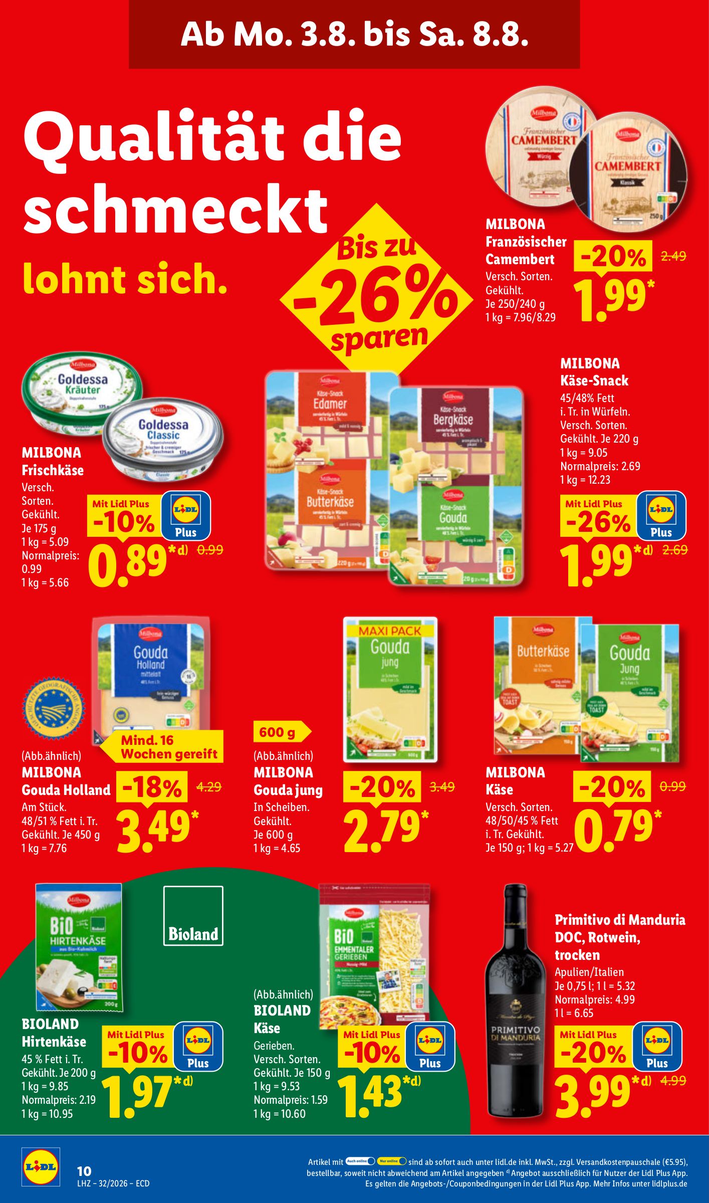 lidl - Lidl Prospekt nächste Woche – von Montag 03.08.2026 bis Samstag 08.08.2026 - page: 26