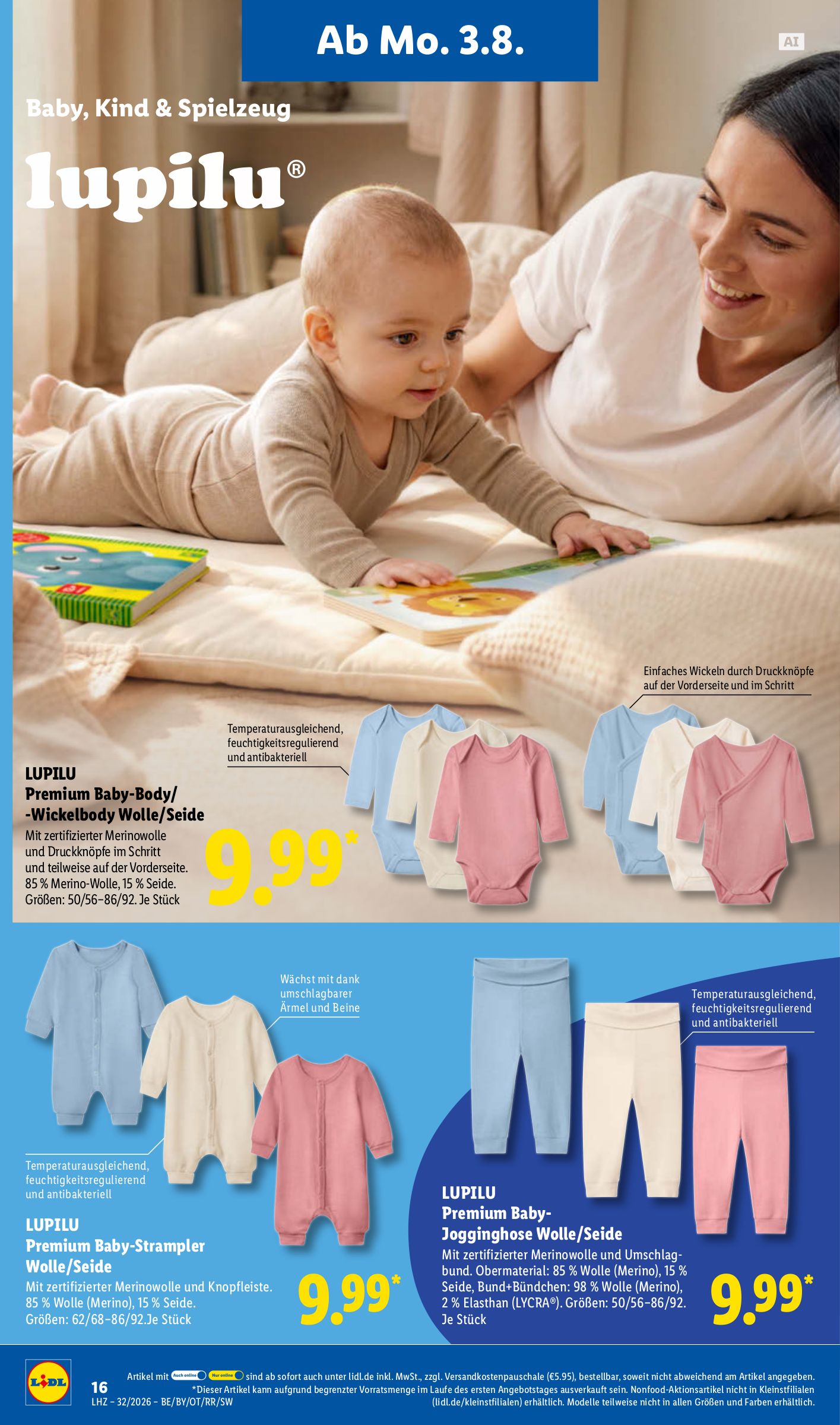 lidl - Lidl Prospekt nächste Woche – von Montag 03.08.2026 bis Samstag 08.08.2026 - page: 32