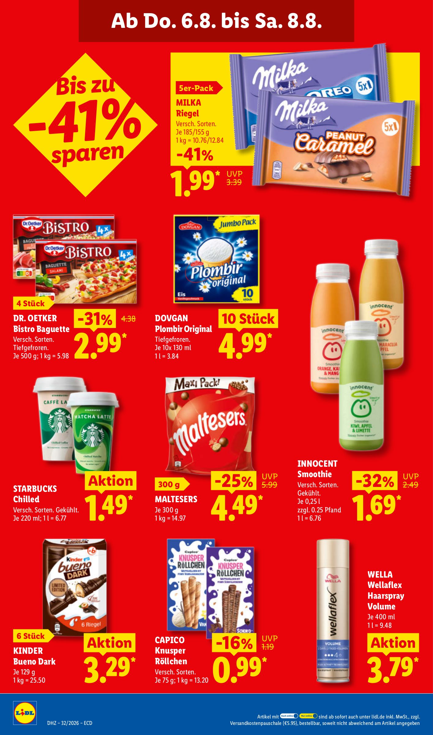 lidl - Lidl Prospekt nächste Woche – von Montag 03.08.2026 bis Samstag 08.08.2026 - page: 62