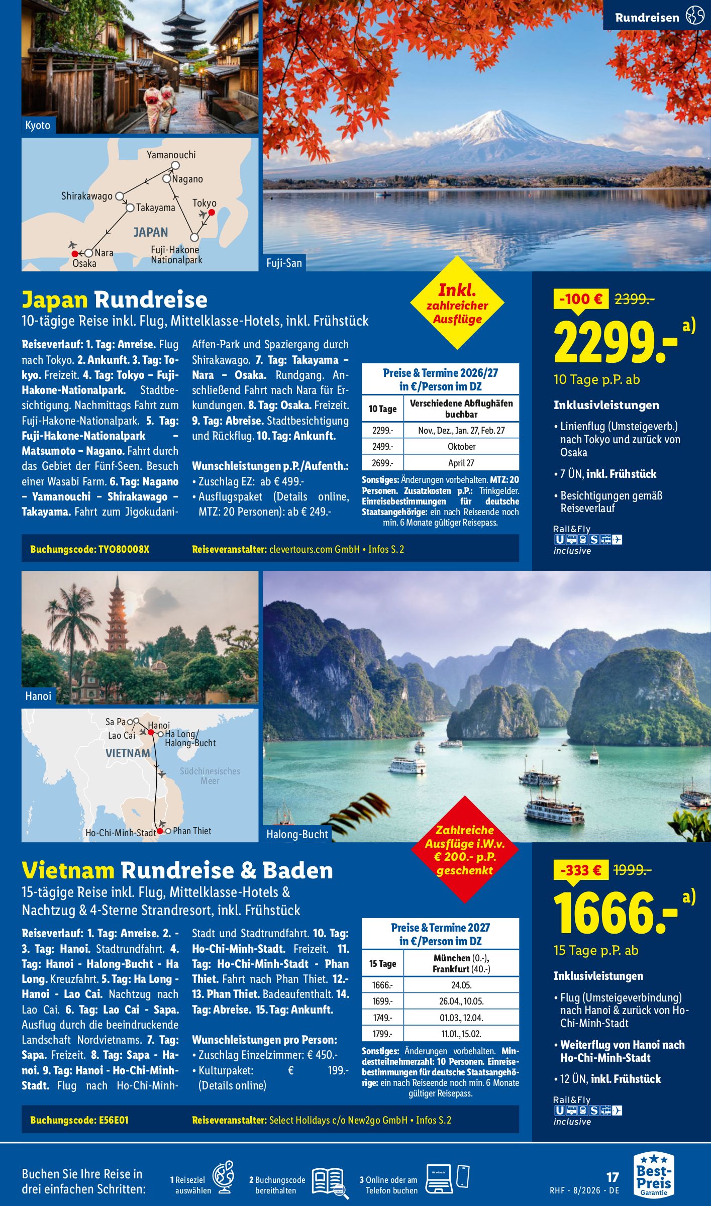 lidl - Lidl-reisen.de Prospekt – von Mittwoch 29.07.2026 bis Montag 31.08.2026 - page: 17