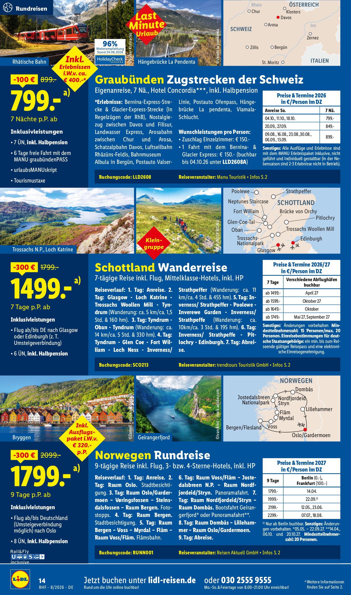 lidl - Lidl-reisen.de Prospekt – von Mittwoch 29.07.2026 bis Montag 31.08.2026 - page: 14