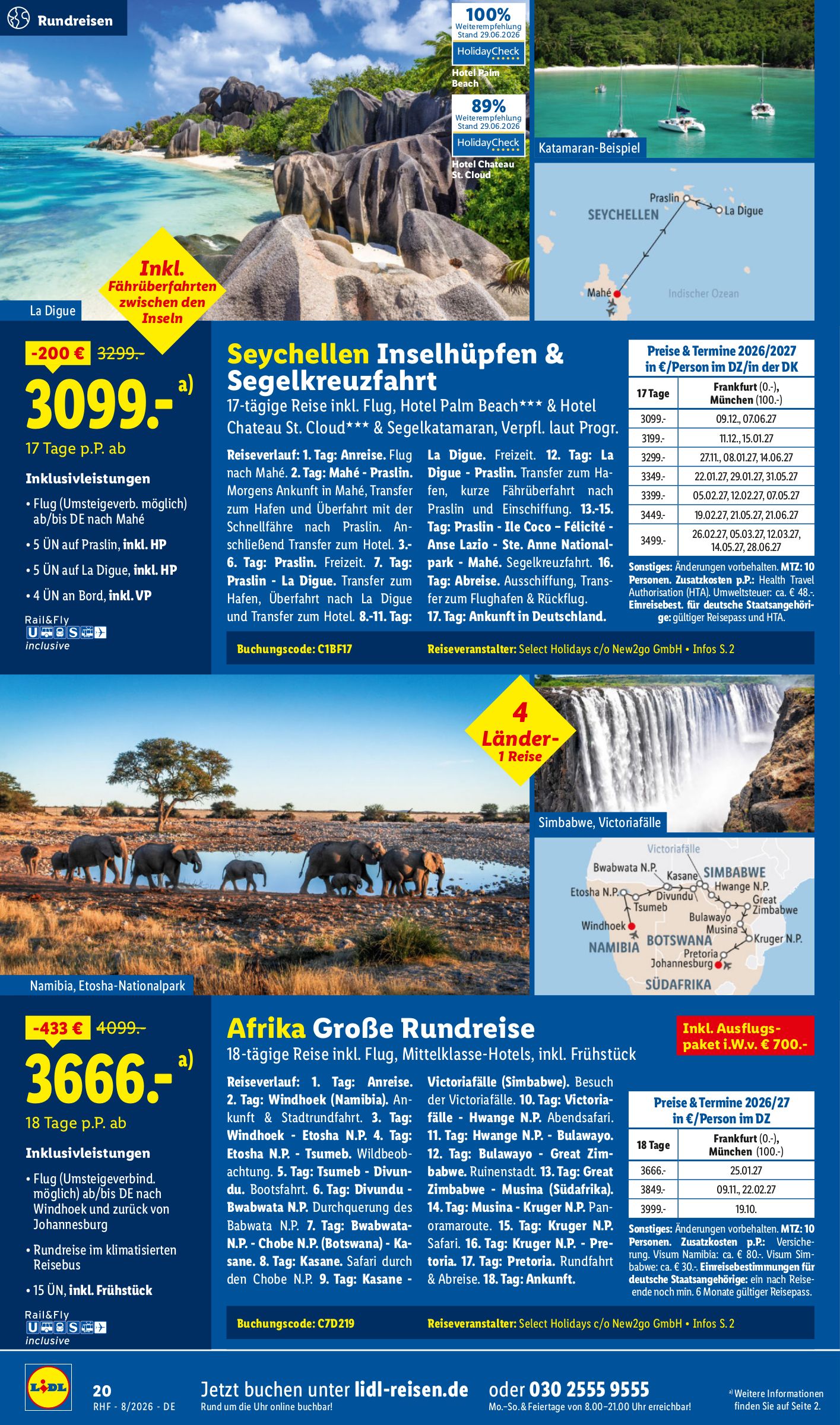 lidl - Lidl-reisen.de Prospekt – von Mittwoch 29.07.2026 bis Montag 31.08.2026 - page: 20