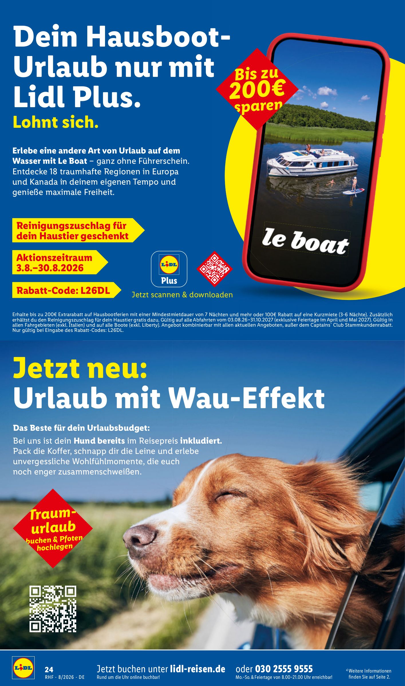lidl - Lidl-reisen.de Prospekt – von Mittwoch 29.07.2026 bis Montag 31.08.2026 - page: 24