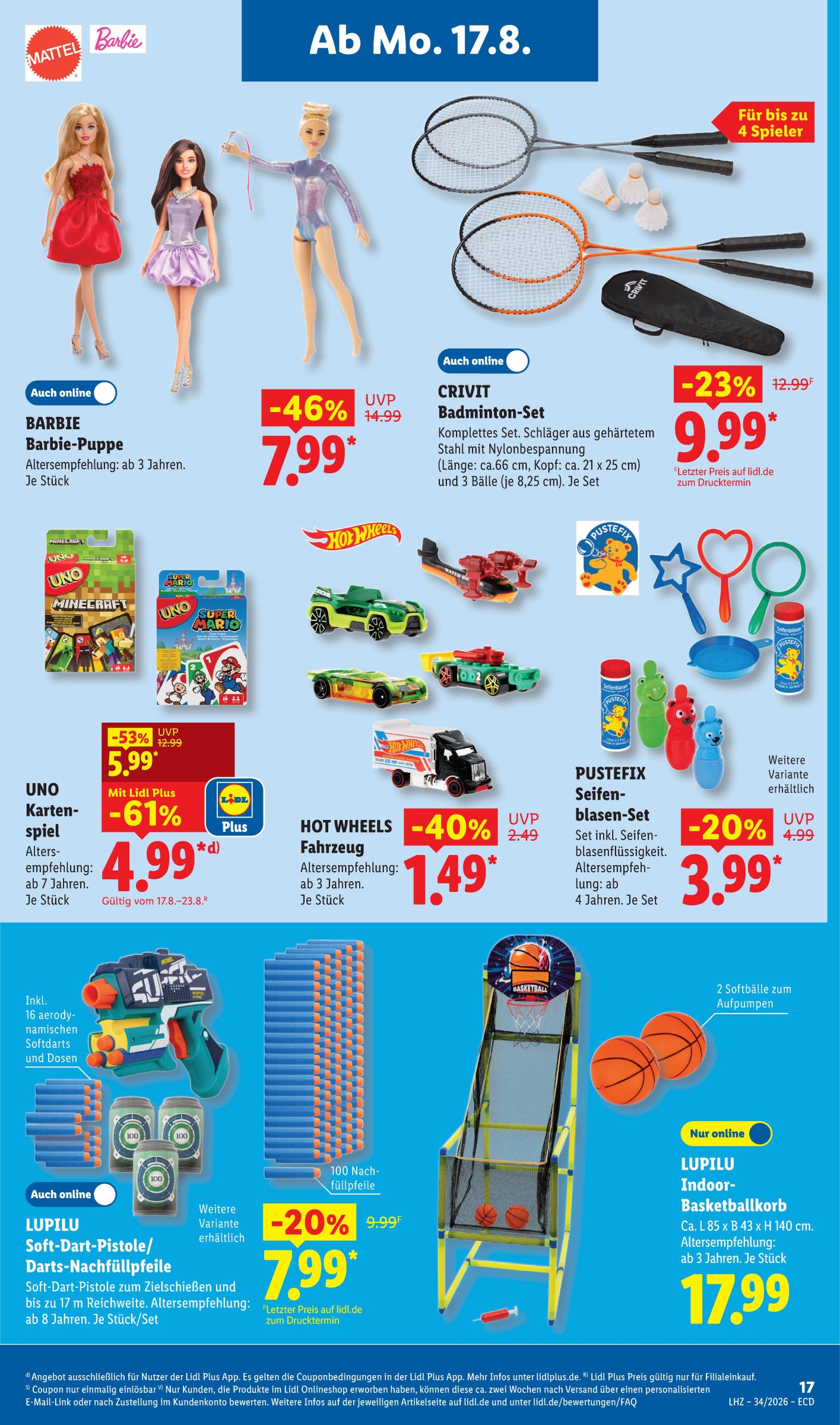 lidl - Lidl - Nonfood Prospekt nächste Woche – von Montag 17.08.2026 bis Samstag 22.08.2026 - page: 10