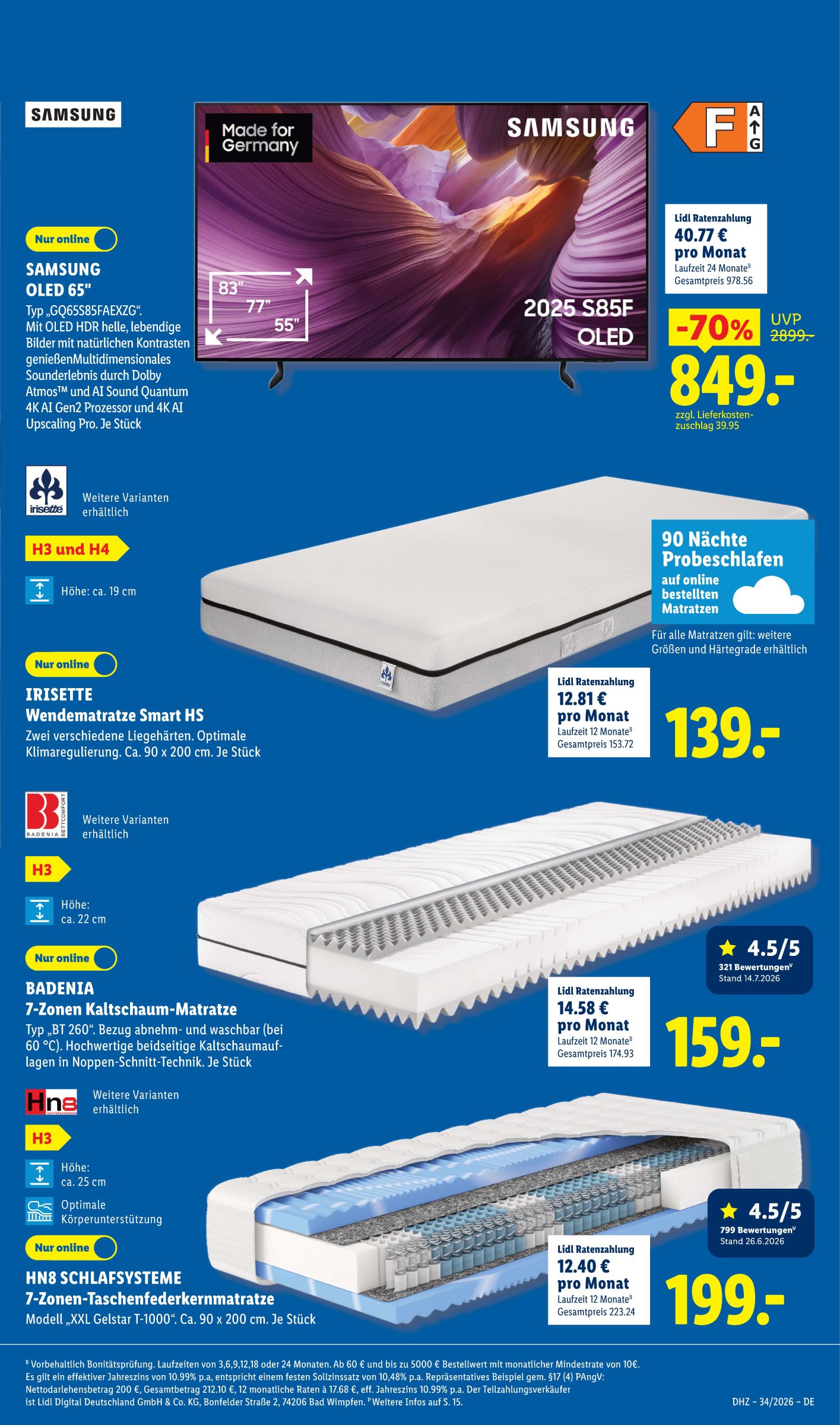 lidl - Lidl - Nonfood Prospekt nächste Woche – von Montag 17.08.2026 bis Samstag 22.08.2026 - page: 4