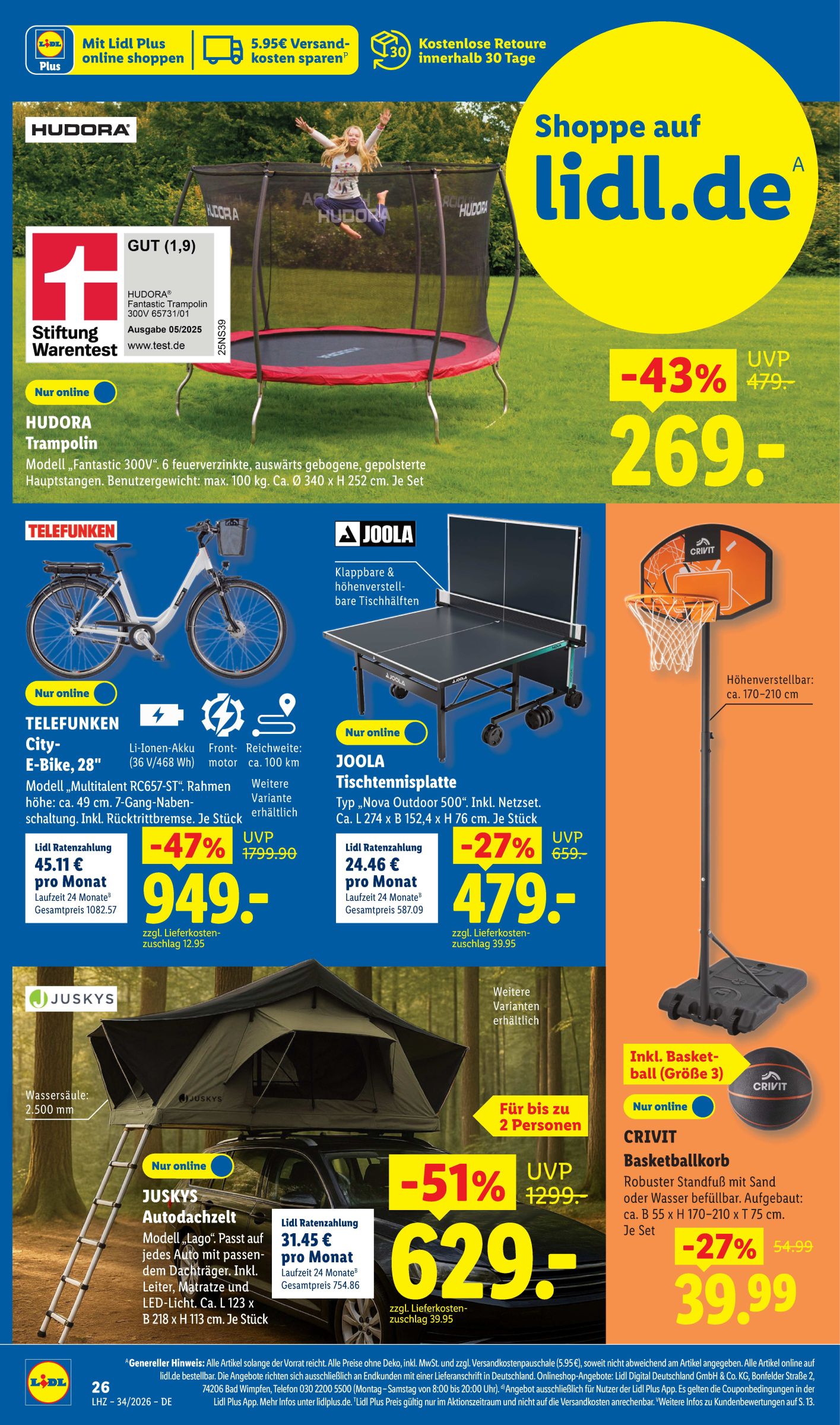 lidl - Lidl - Nonfood Prospekt nächste Woche – von Montag 17.08.2026 bis Samstag 22.08.2026 - page: 13