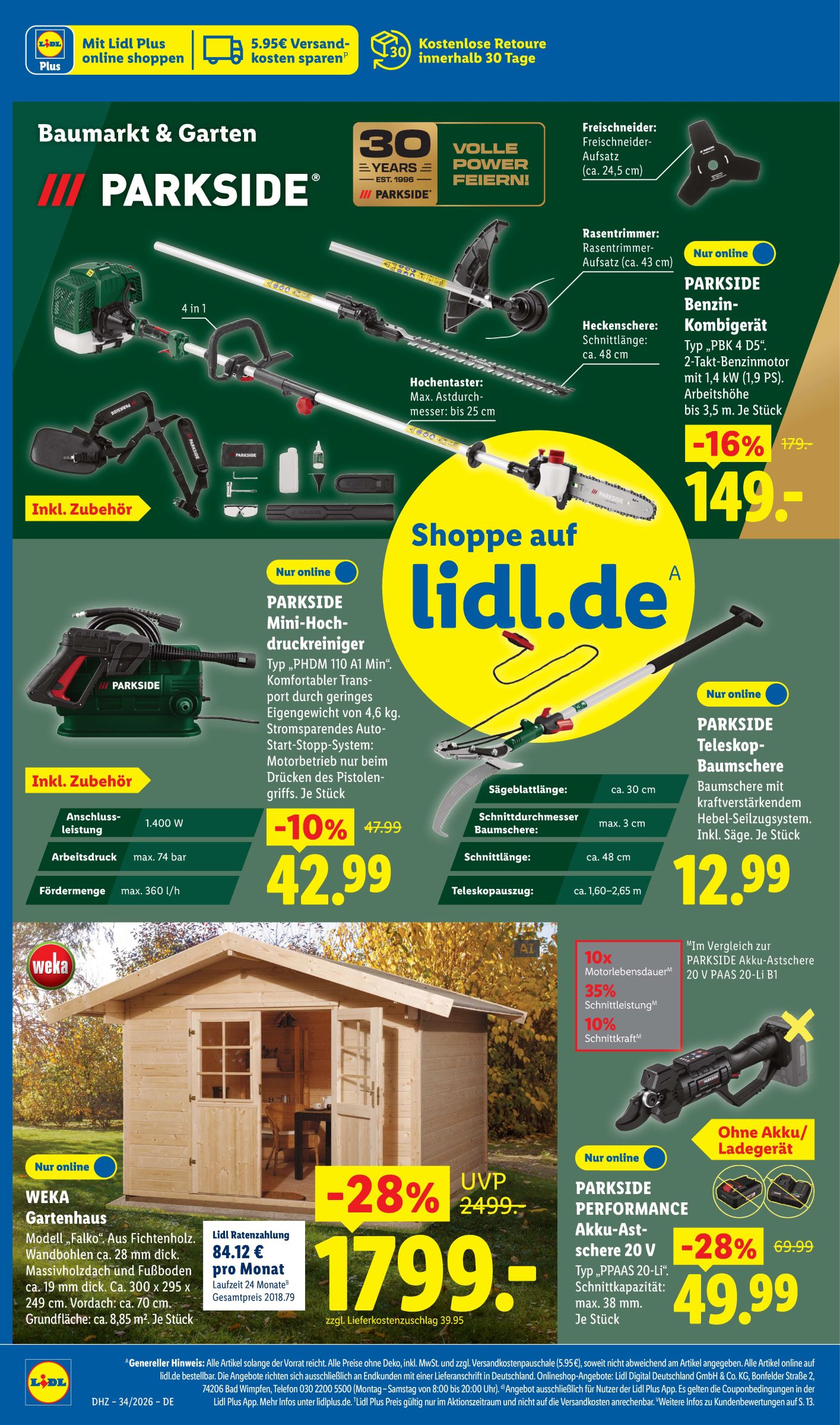 lidl - Lidl - Nonfood Prospekt nächste Woche – von Montag 17.08.2026 bis Samstag 22.08.2026 - page: 21