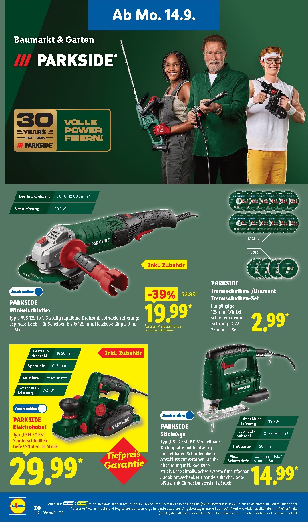 lidl - Lidl - Nonfood Prospekt nächste Woche – von Montag 14.09.2026 bis Samstag 19.09.2026 - page: 14