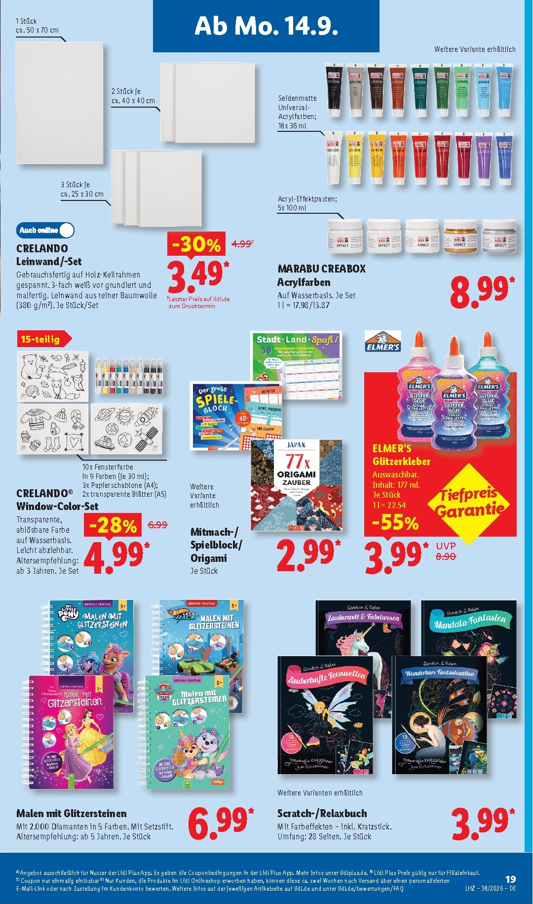 lidl - Lidl - Nonfood Prospekt nächste Woche – von Montag 14.09.2026 bis Samstag 19.09.2026 - page: 13