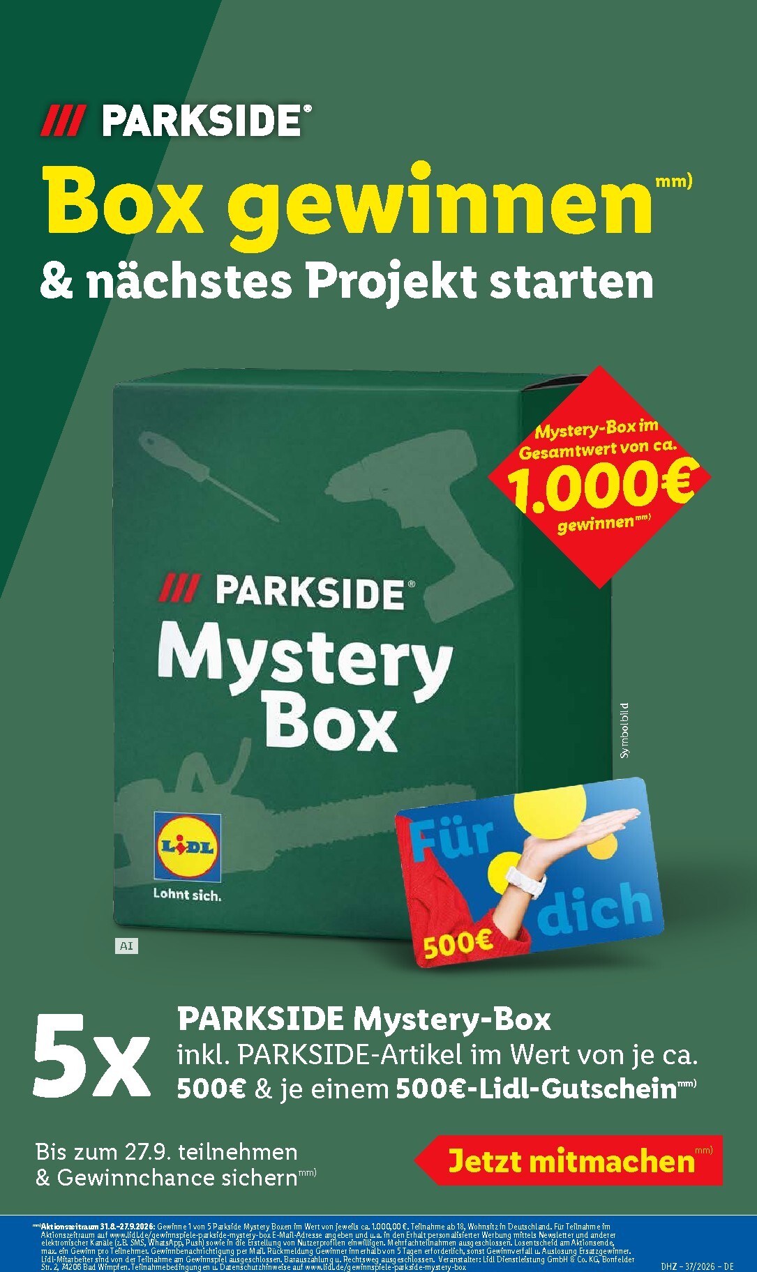 lidl - Lidl Prospekt nächste Woche – von Montag 07.09.2026 bis Samstag 12.09.2026 - page: 37