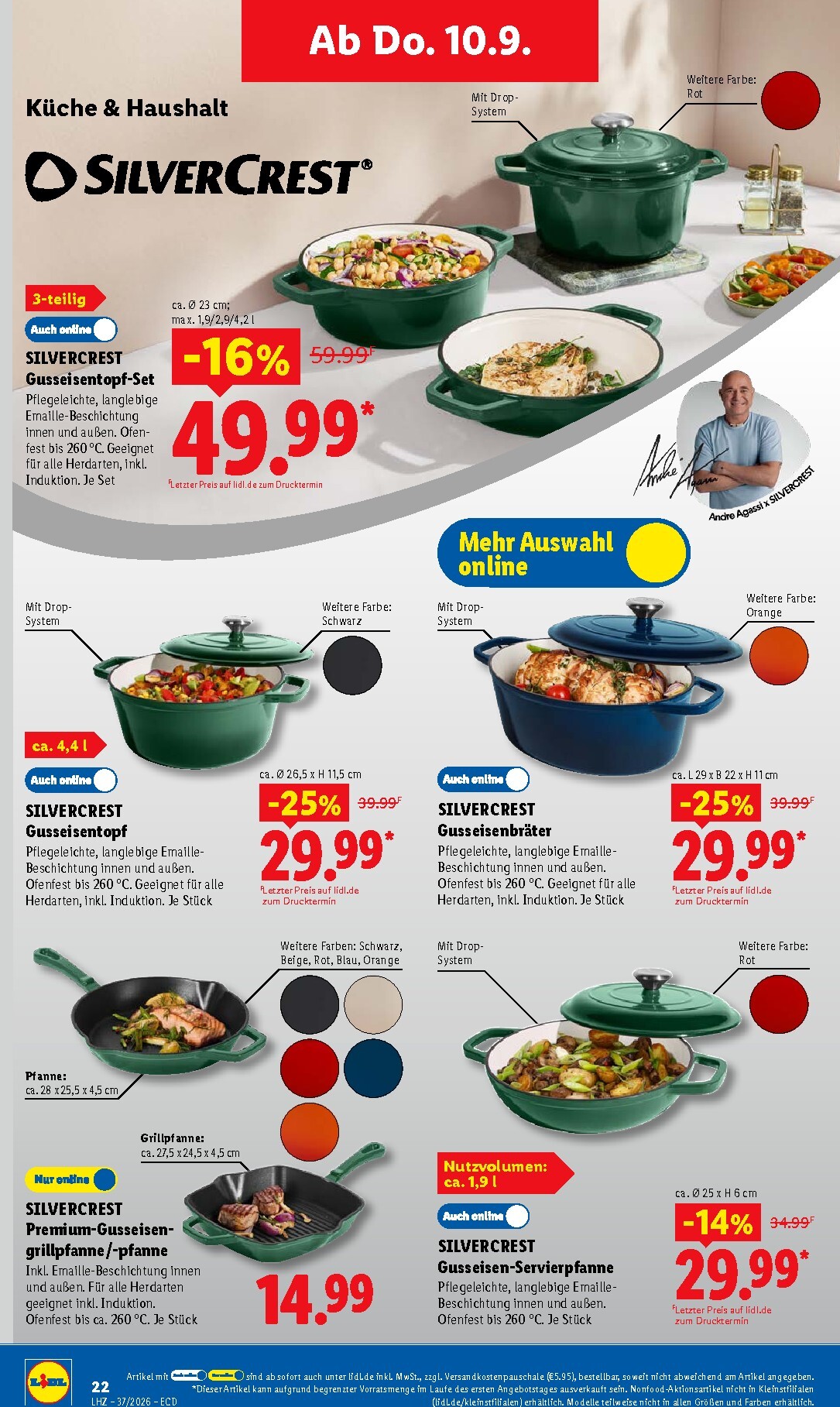 lidl - Lidl Prospekt nächste Woche – von Montag 07.09.2026 bis Samstag 12.09.2026 - page: 46