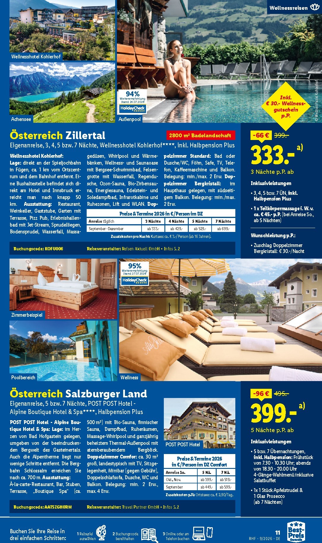 lidl - Lidl - Reise-Highlights Prospekt – von Samstag 29.08.2026 bis Mittwoch 30.09.2026 - page: 11