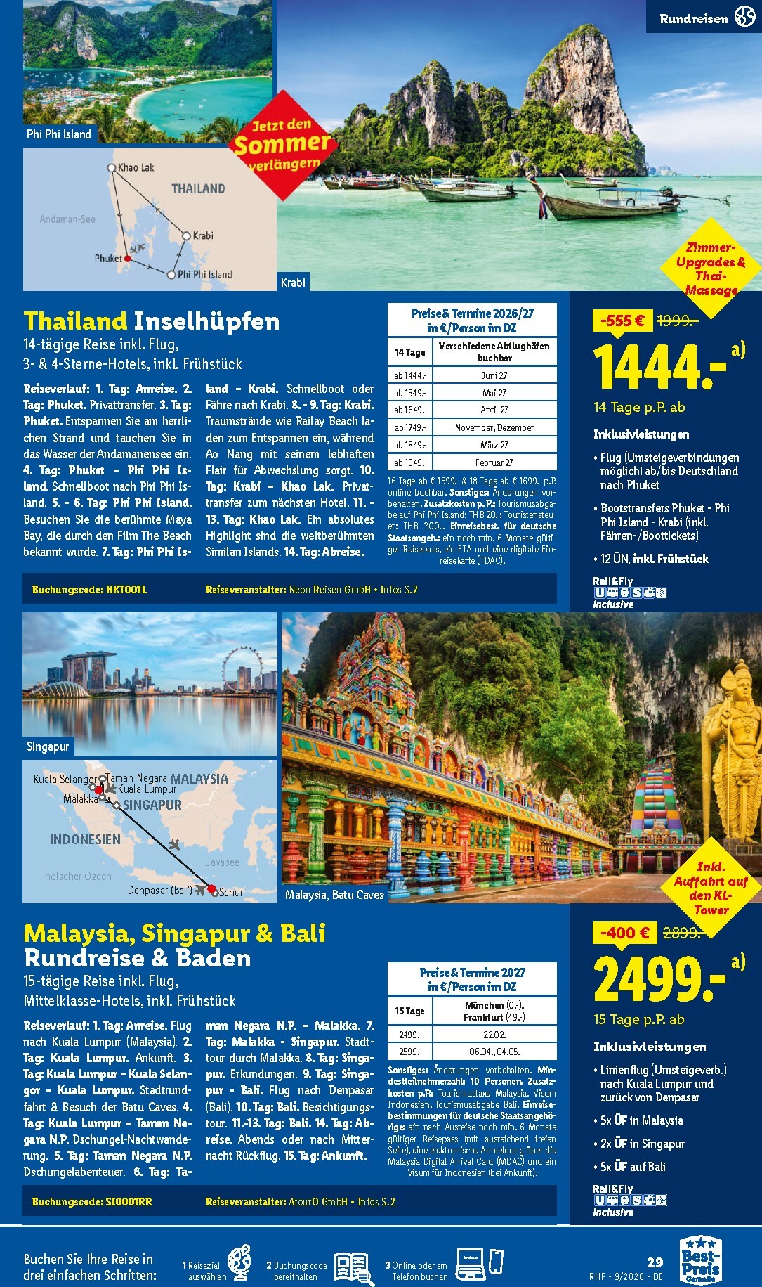 lidl - Lidl - Reise-Highlights Prospekt – von Samstag 29.08.2026 bis Mittwoch 30.09.2026 - page: 29