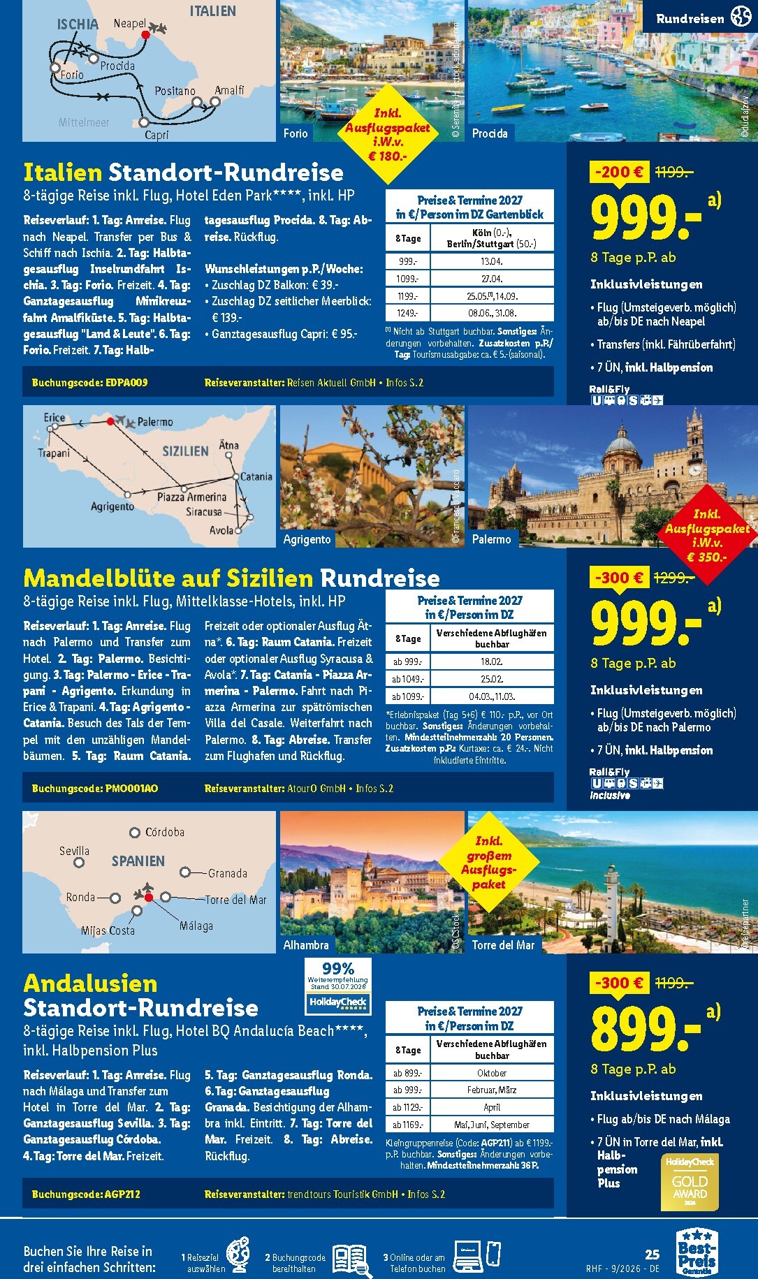 lidl - Lidl - Reise-Highlights Prospekt – von Samstag 29.08.2026 bis Mittwoch 30.09.2026 - page: 25