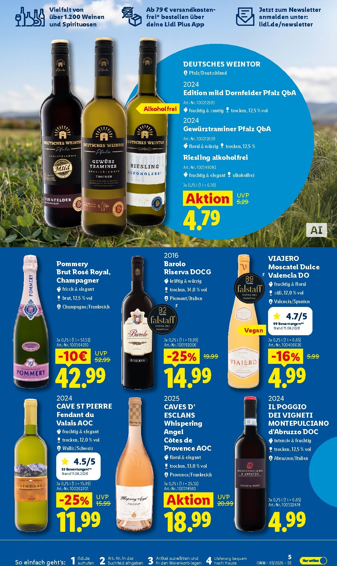 lidl - Lidl - Wein & Spirituosen Prospekt – von Dienstag 01.09.2026 bis Mittwoch 30.09.2026 - page: 5