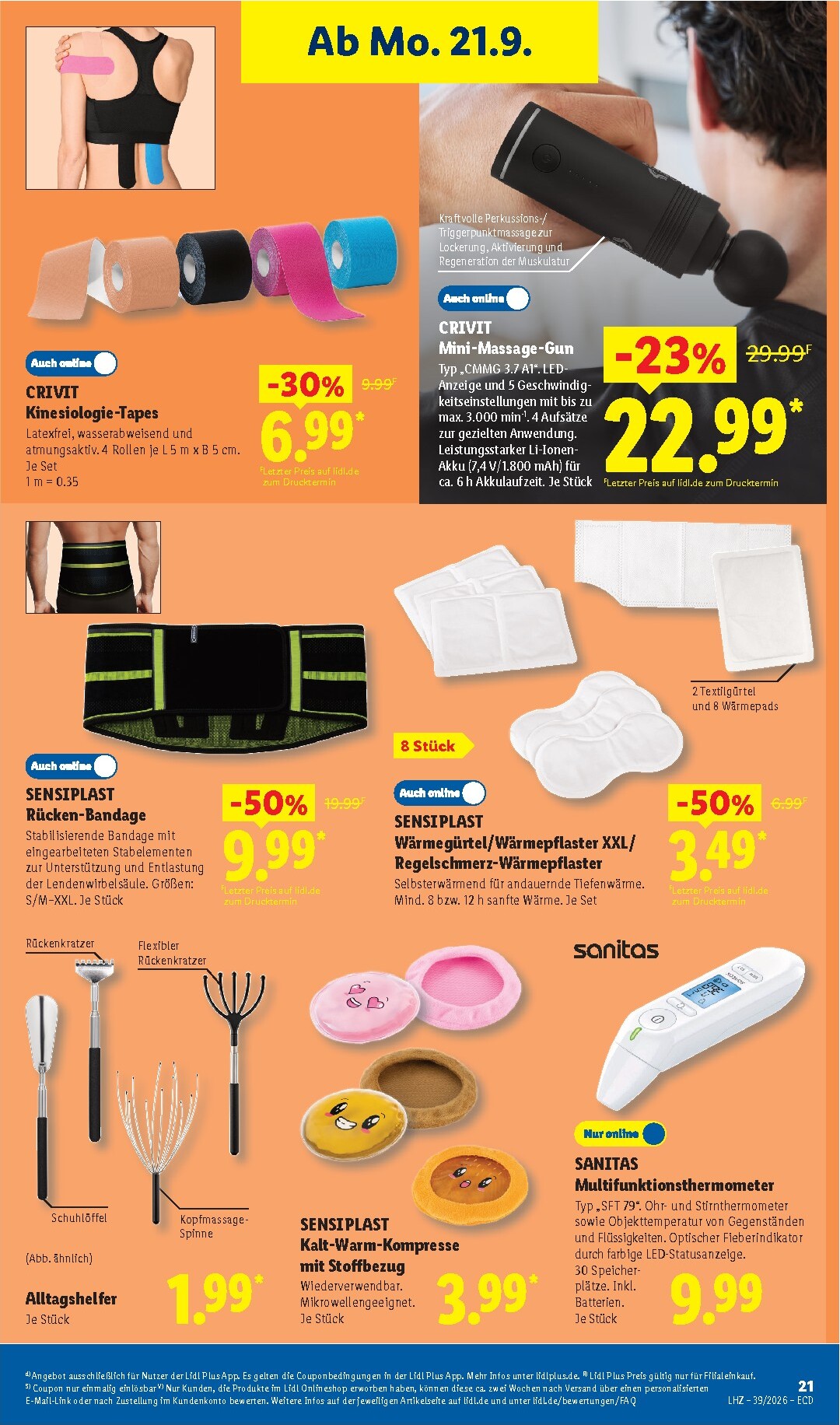 lidl - Lidl - Nonfood Prospekt nächste Woche – von Montag 21.09.2026 bis Samstag 26.09.2026 - page: 15