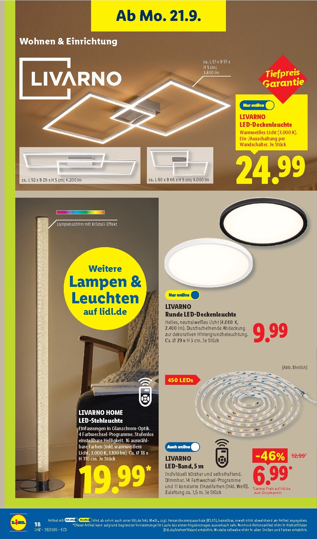 lidl - Lidl - Nonfood Prospekt nächste Woche – von Montag 21.09.2026 bis Samstag 26.09.2026 - page: 12