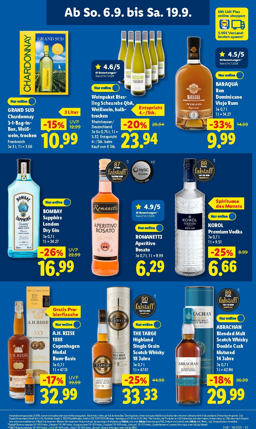 lidl - Lidl Prospekt nächste Woche – von Montag 14.09.2026 bis Samstag 19.09.2026 - page: 25