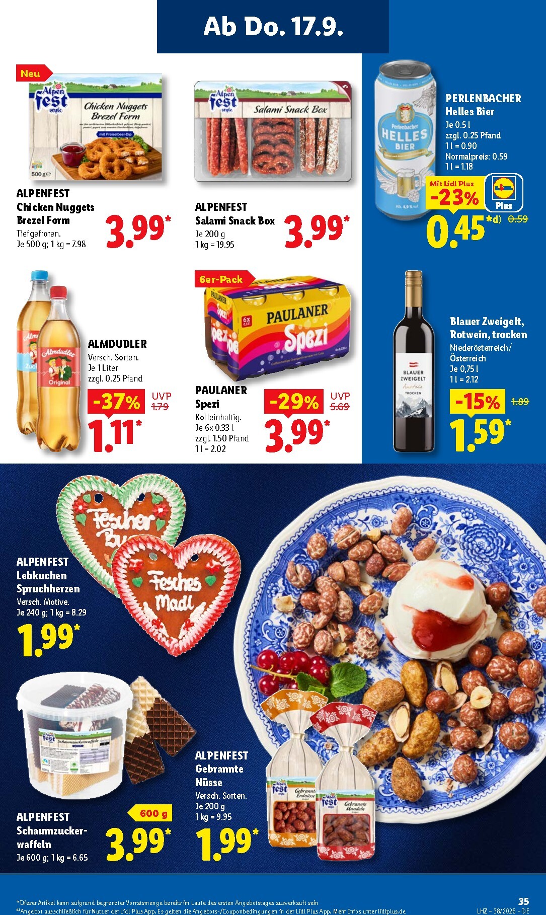 lidl - Lidl Prospekt nächste Woche – von Montag 14.09.2026 bis Samstag 19.09.2026 - page: 59