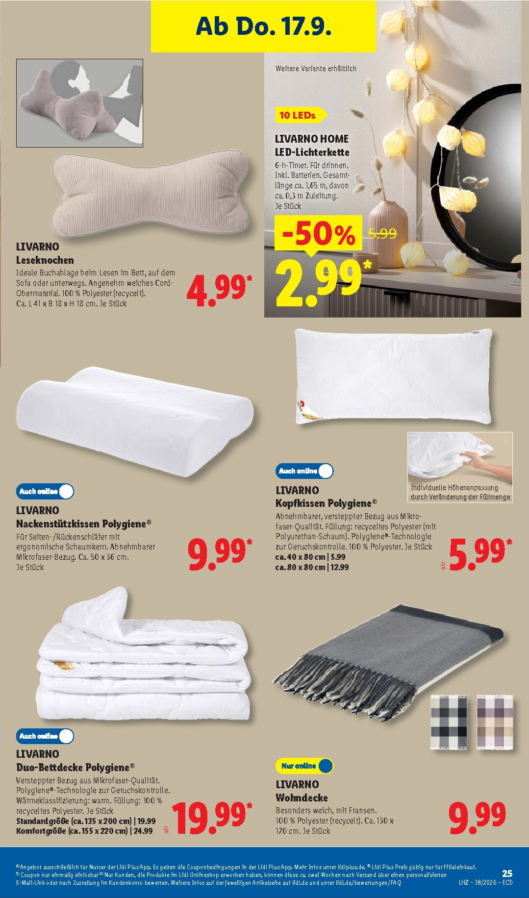 lidl - Lidl Prospekt nächste Woche – von Montag 14.09.2026 bis Samstag 19.09.2026 - page: 45