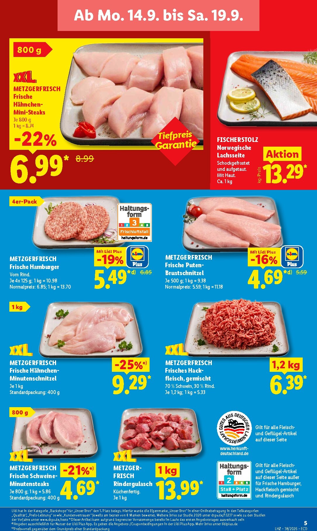 lidl - Lidl Prospekt nächste Woche – von Montag 14.09.2026 bis Samstag 19.09.2026 - page: 13
