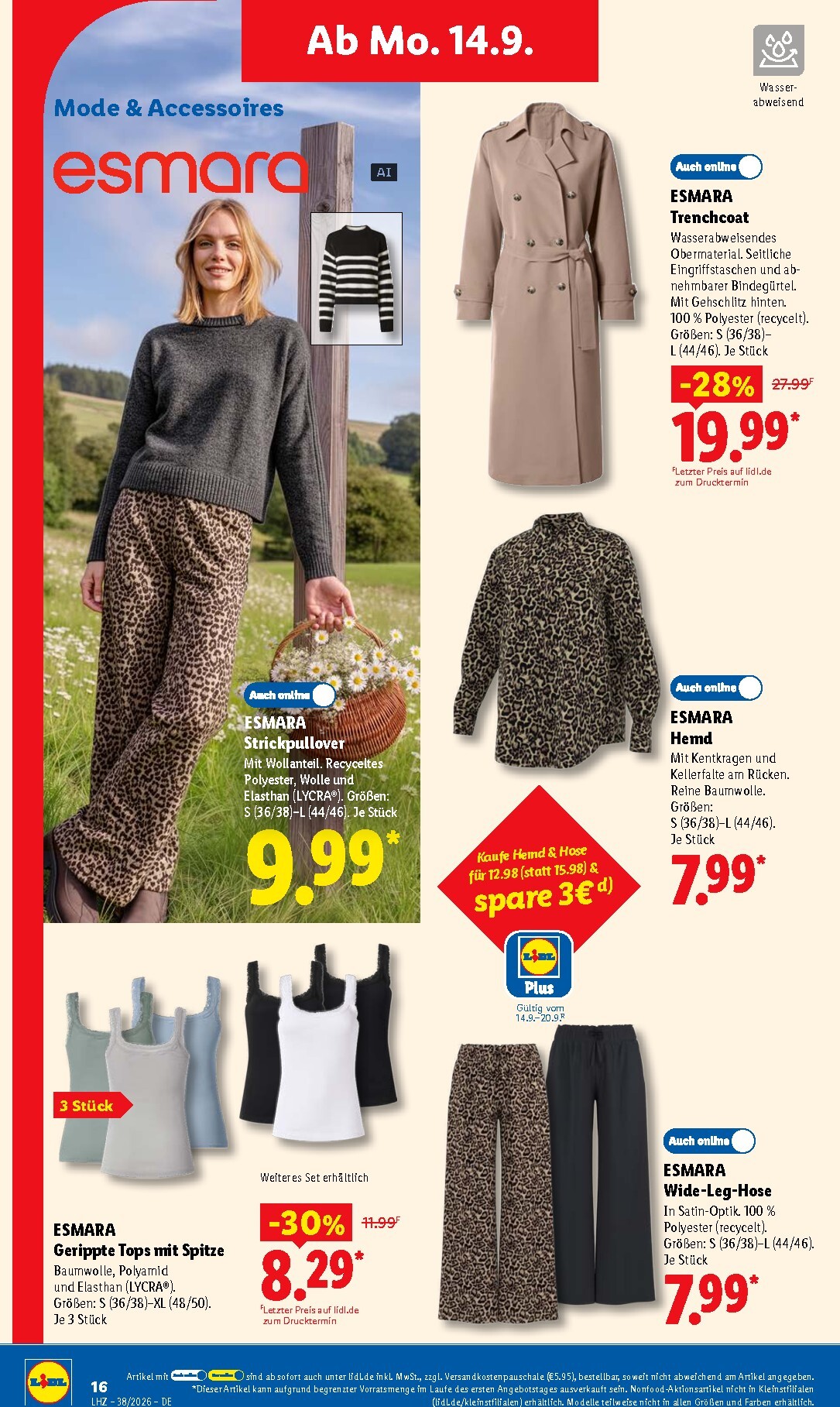 lidl - Lidl Prospekt nächste Woche – von Montag 14.09.2026 bis Samstag 19.09.2026 - page: 30