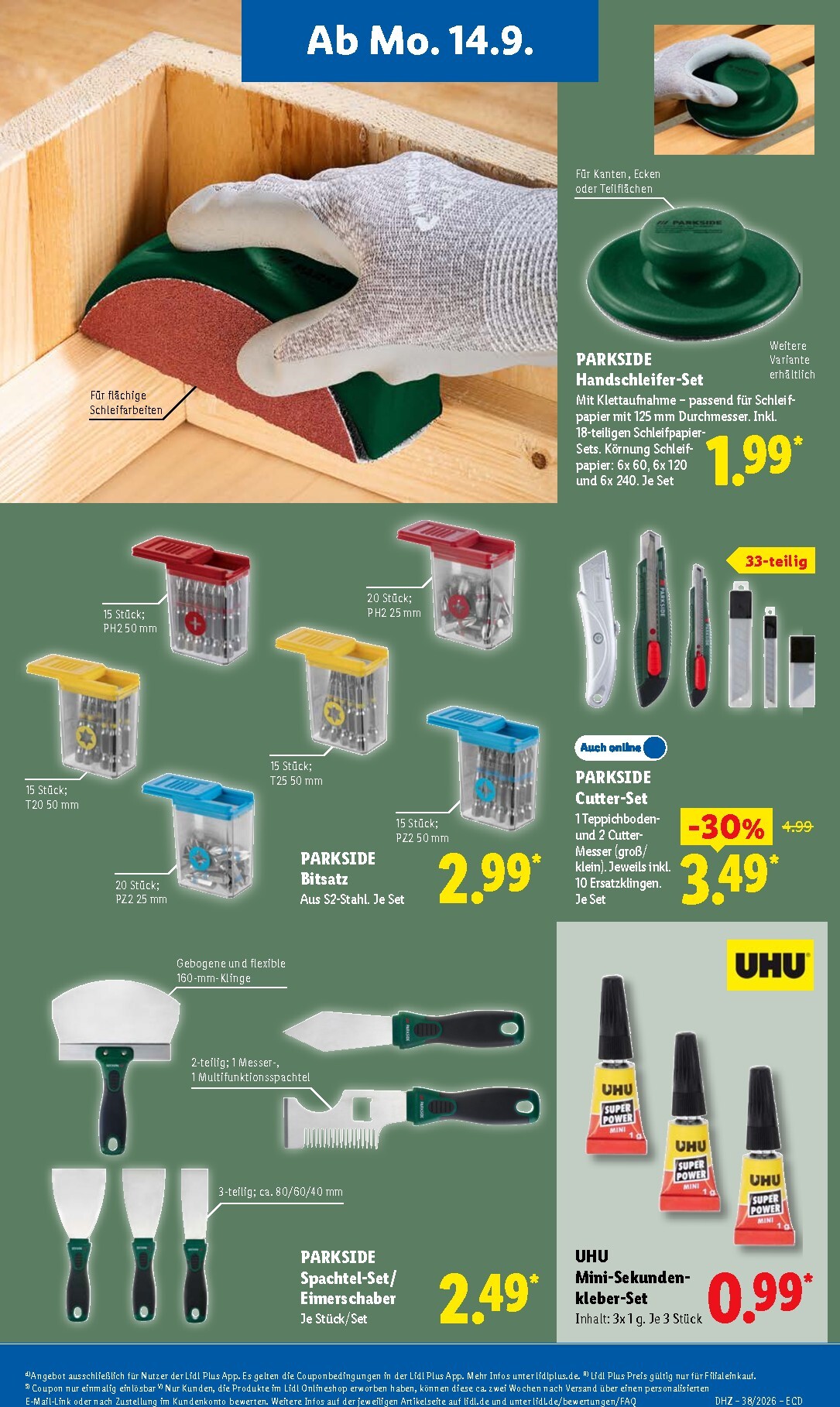 lidl - Lidl Prospekt nächste Woche – von Montag 14.09.2026 bis Samstag 19.09.2026 - page: 39