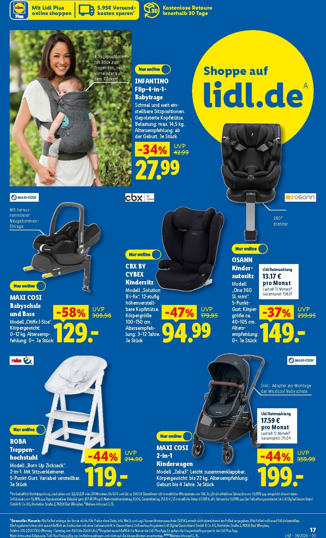 lidl - Lidl Prospekt nächste Woche – von Montag 14.09.2026 bis Samstag 19.09.2026 - page: 33