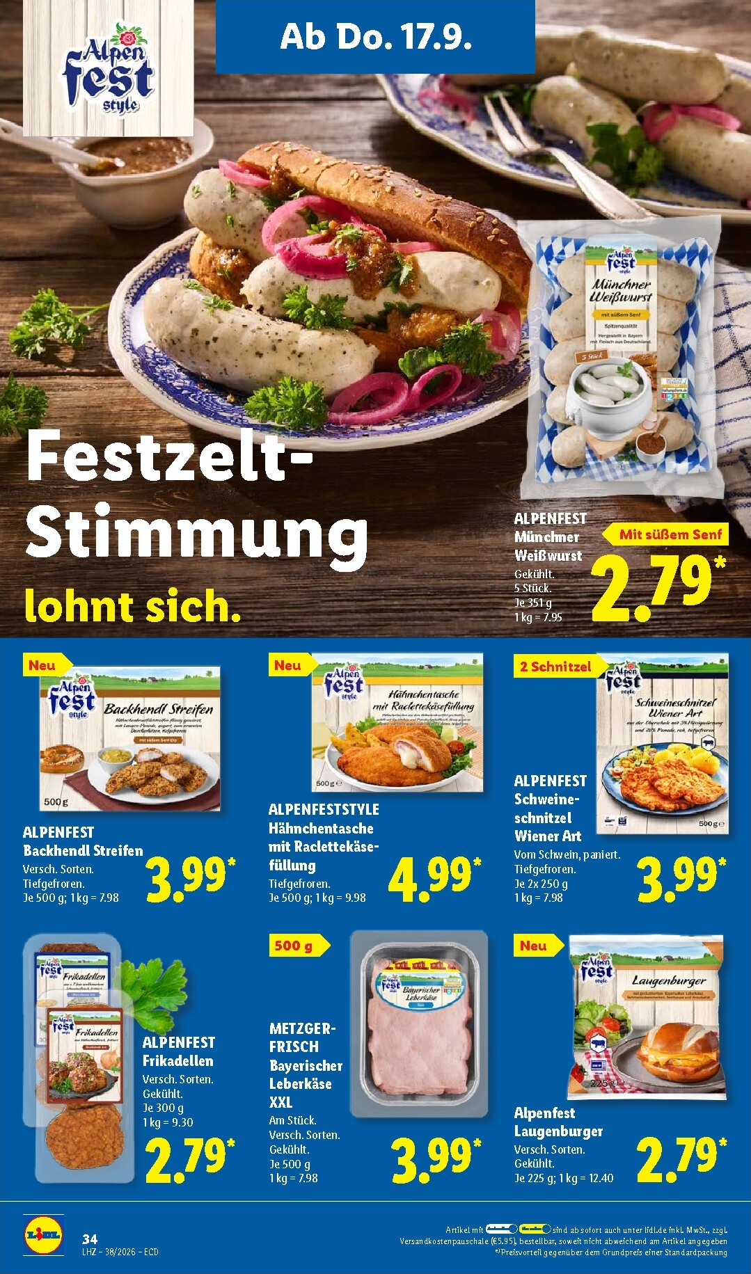 lidl - Lidl Prospekt nächste Woche – von Montag 14.09.2026 bis Samstag 19.09.2026 - page: 58