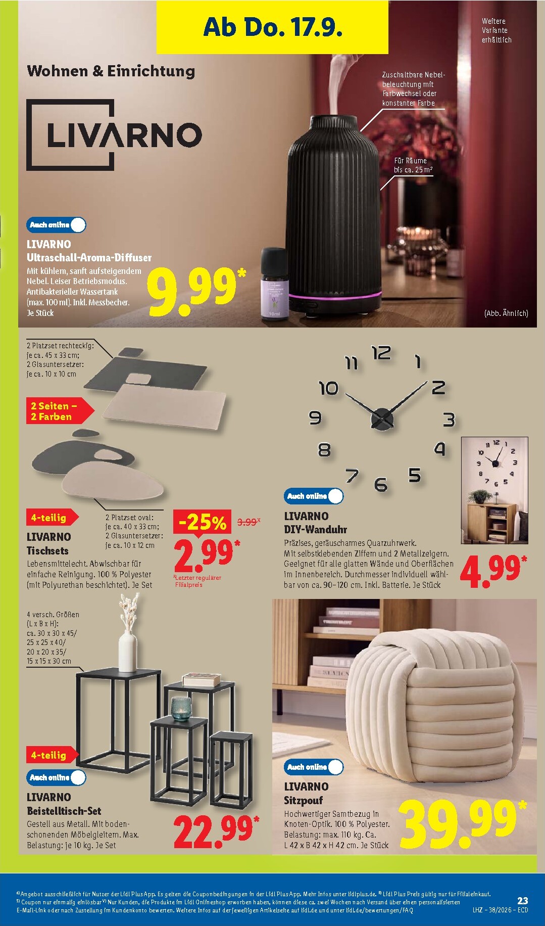 lidl - Lidl Prospekt nächste Woche – von Montag 14.09.2026 bis Samstag 19.09.2026 - page: 43