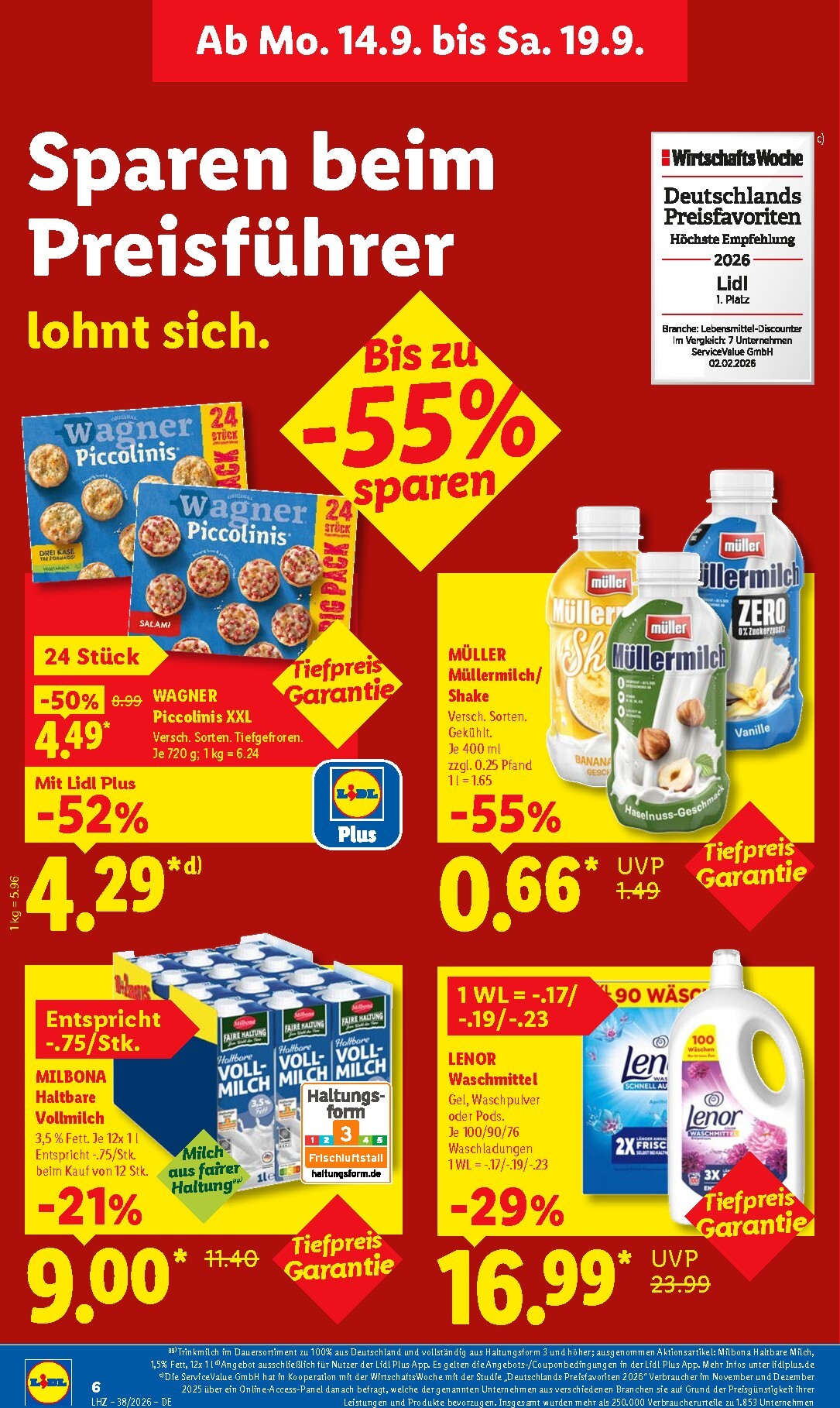 lidl - Lidl Prospekt nächste Woche – von Montag 14.09.2026 bis Samstag 19.09.2026 - page: 14