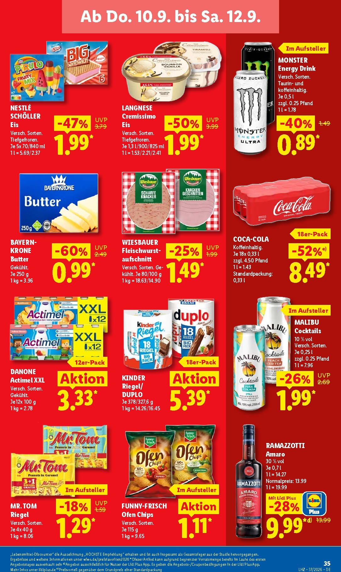 lidl - Lidl Prospekt – von Montag 07.09.2026 bis Samstag 12.09.2026 - page: 69