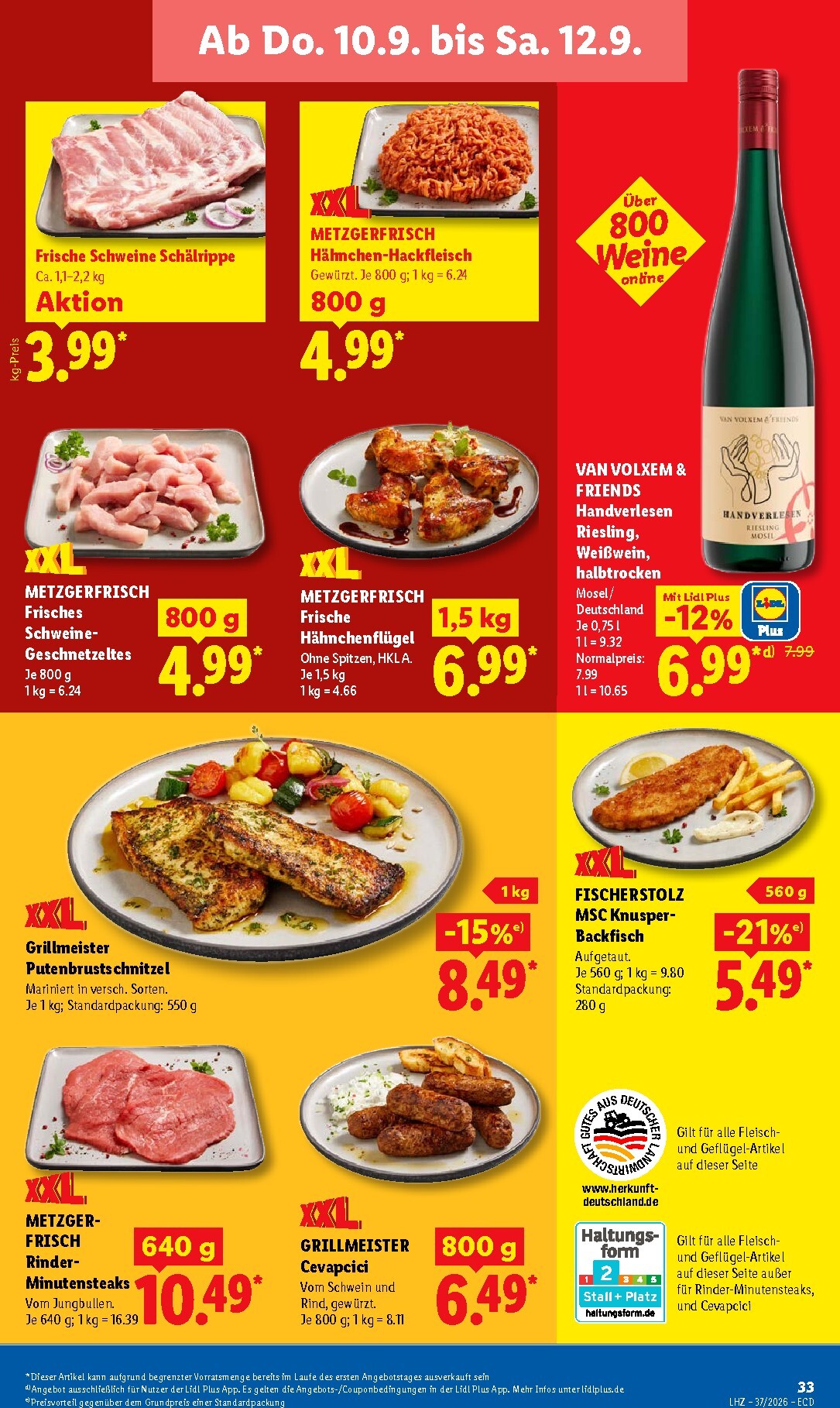 lidl - Lidl Prospekt – von Montag 07.09.2026 bis Samstag 12.09.2026 - page: 65