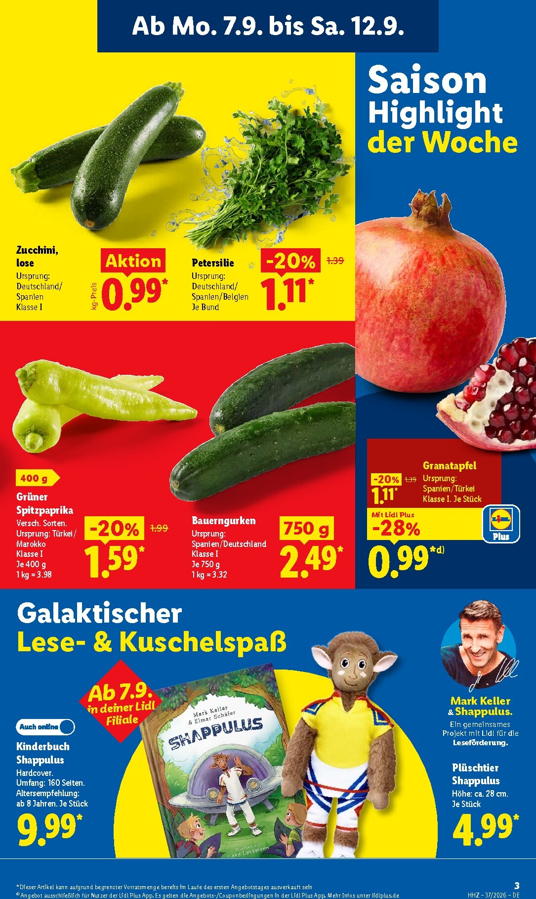 lidl - Lidl Prospekt – von Montag 07.09.2026 bis Samstag 12.09.2026 - page: 3