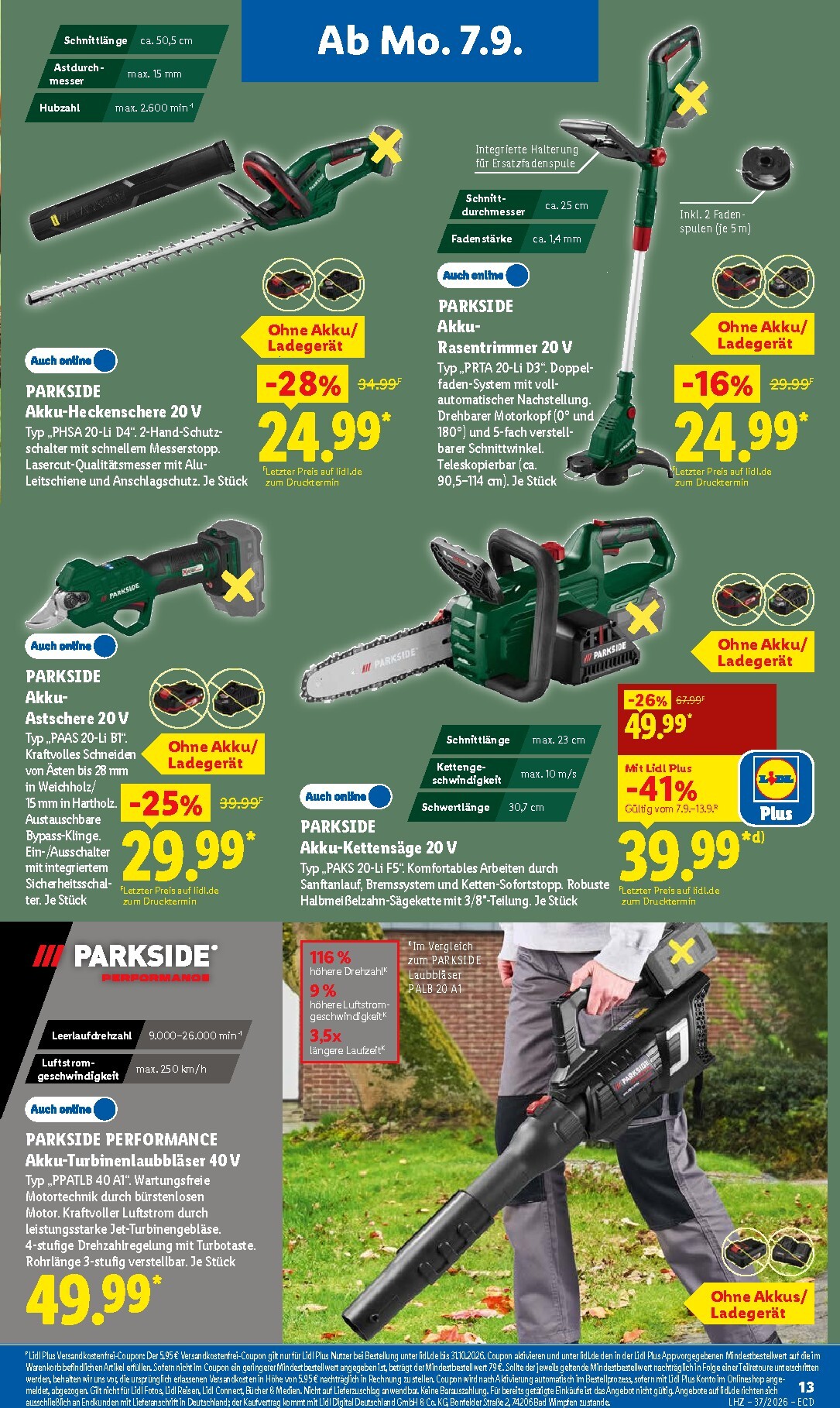 lidl - Lidl Prospekt – von Montag 07.09.2026 bis Samstag 12.09.2026 - page: 31