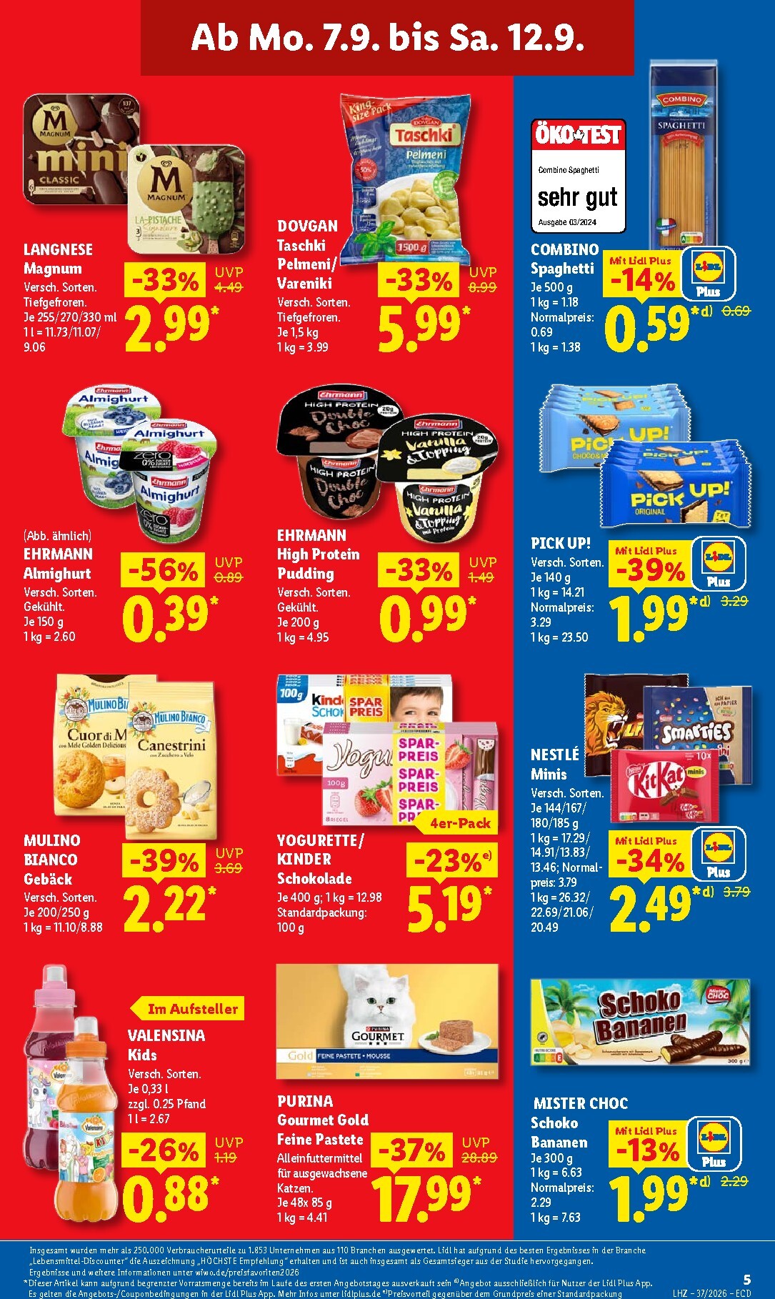 lidl - Lidl Prospekt – von Montag 07.09.2026 bis Samstag 12.09.2026 - page: 15